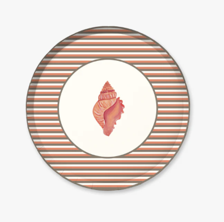 Drift in Coral Stripe