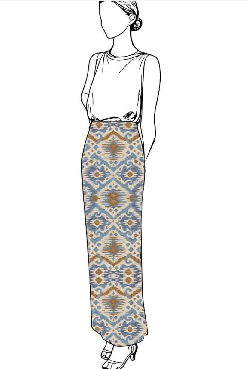The Annabelle Azure Pareo