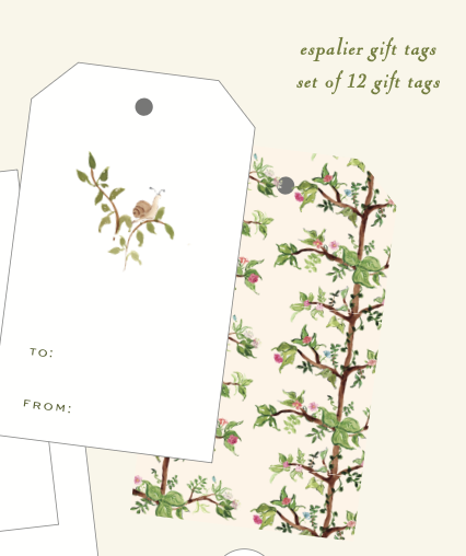 Espalier Gift Tags
