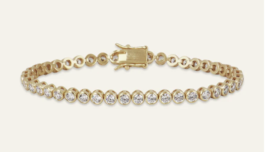 HART Bezel Tennis Bracelet