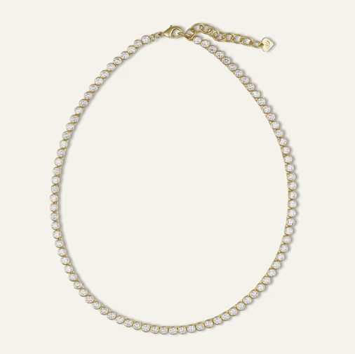 HART Bezel Tennis Necklace
