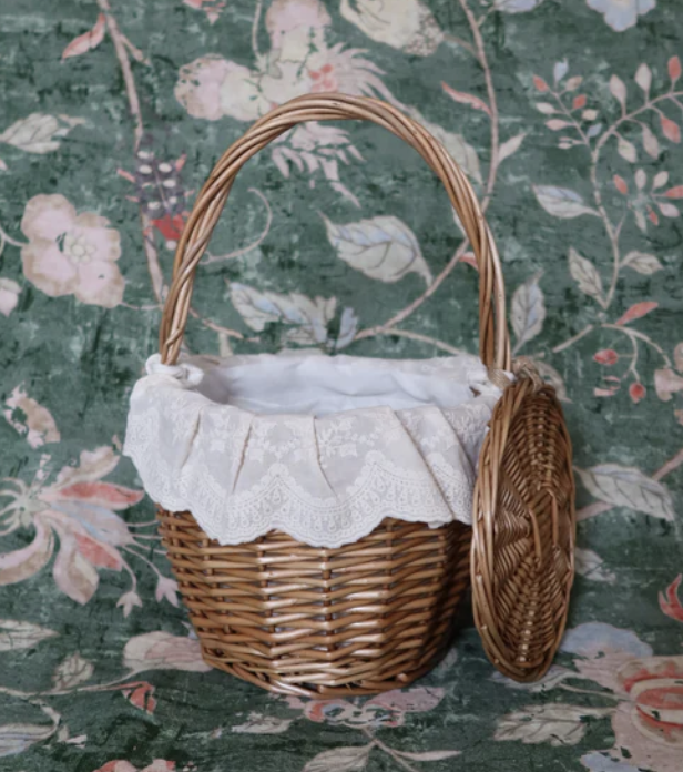 The Lace Baby Garden Basket
