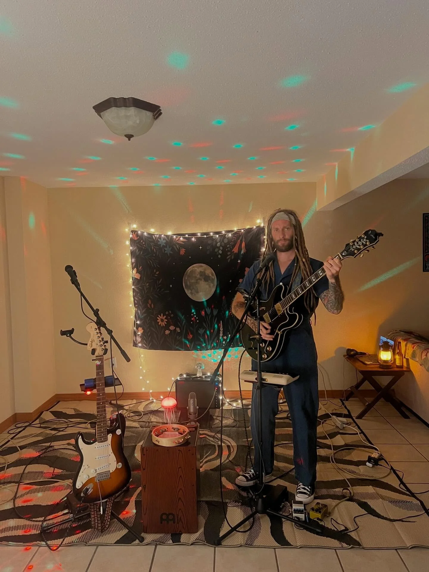 live from the basement 🎸