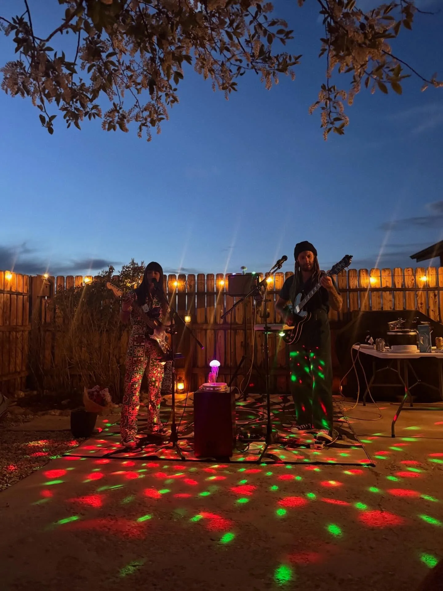 still buzzin from our first live show! 
thank you so much to @ampauly12 for providing everyone with delicious food and @sheltron3030 for hosting! 
we are so grateful to everyone who came out and supported us&mdash;our hearts are very full and we alre