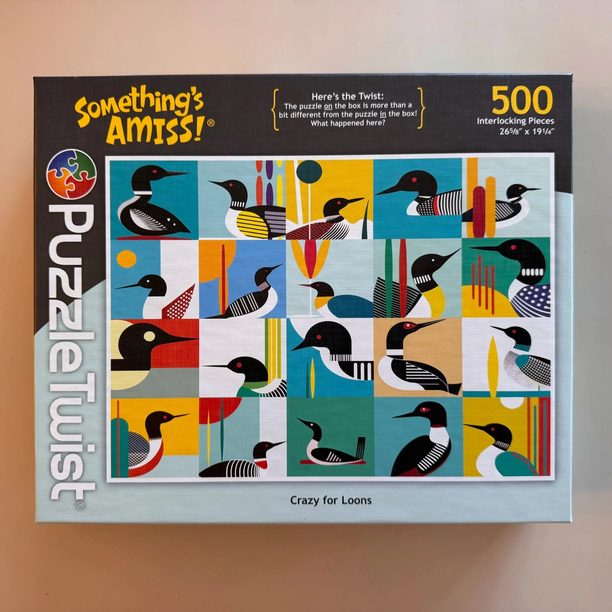 Puzzle Twist 500 Piece Puzzle