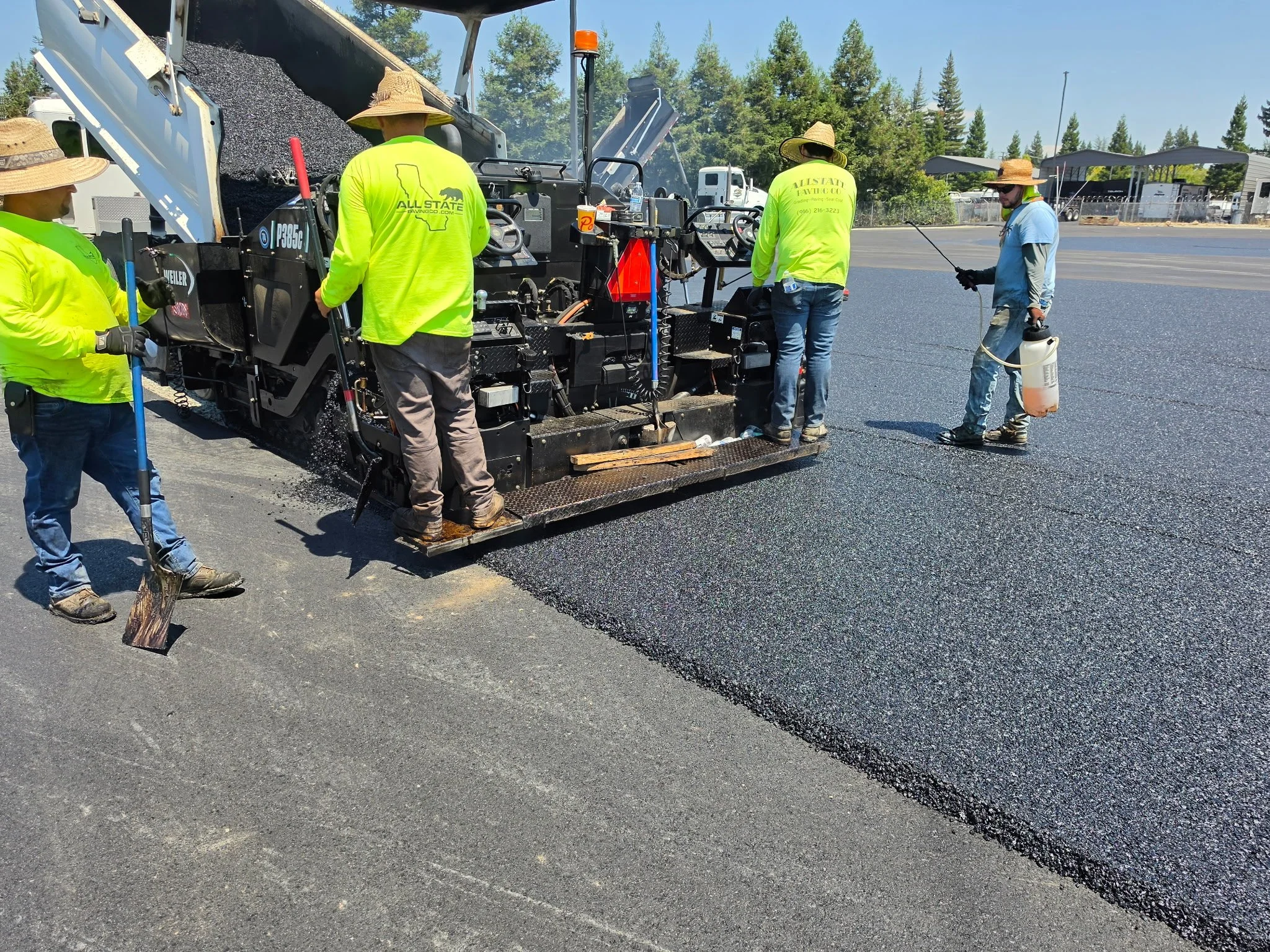 Allstate-Paving-Rancho-Cordova-Bioswale-New-Asphalt-Construction-Grading