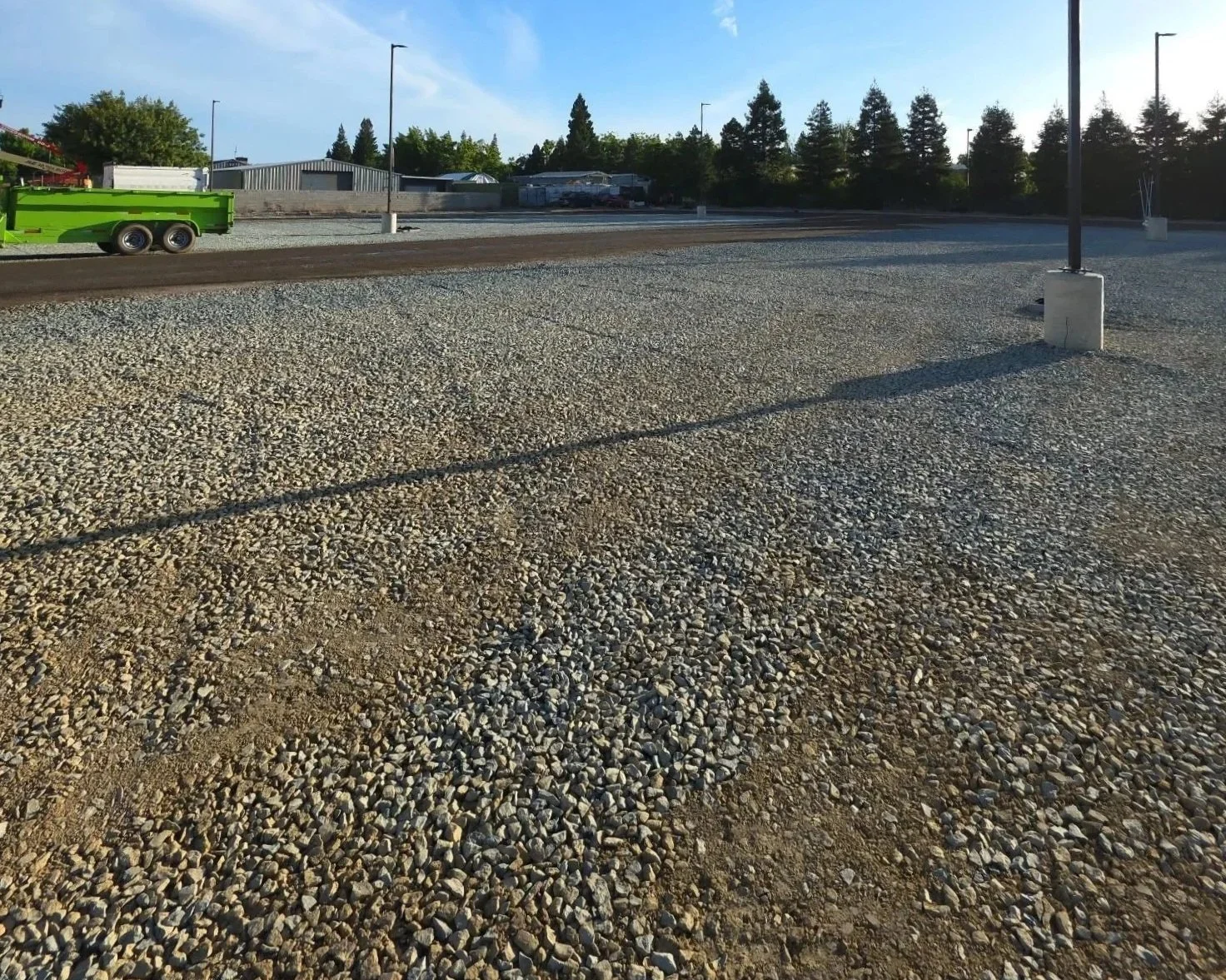 Allstate-Paving-Rancho-Cordova-Bioswale-New-Asphalt-Construction-Grading