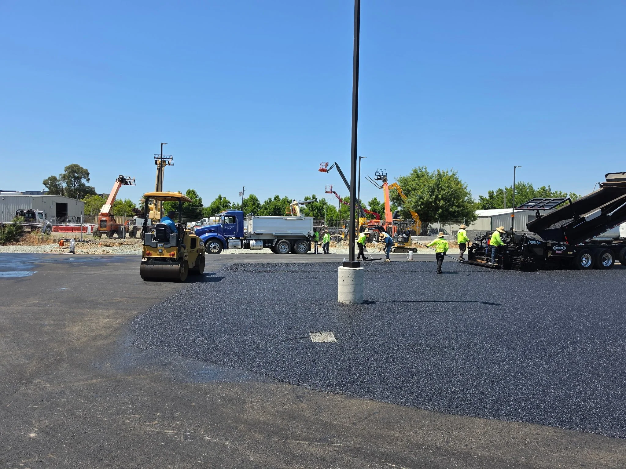 Allstate-Paving-Rancho-Cordova-Bioswale-New-Asphalt-Construction-Grading