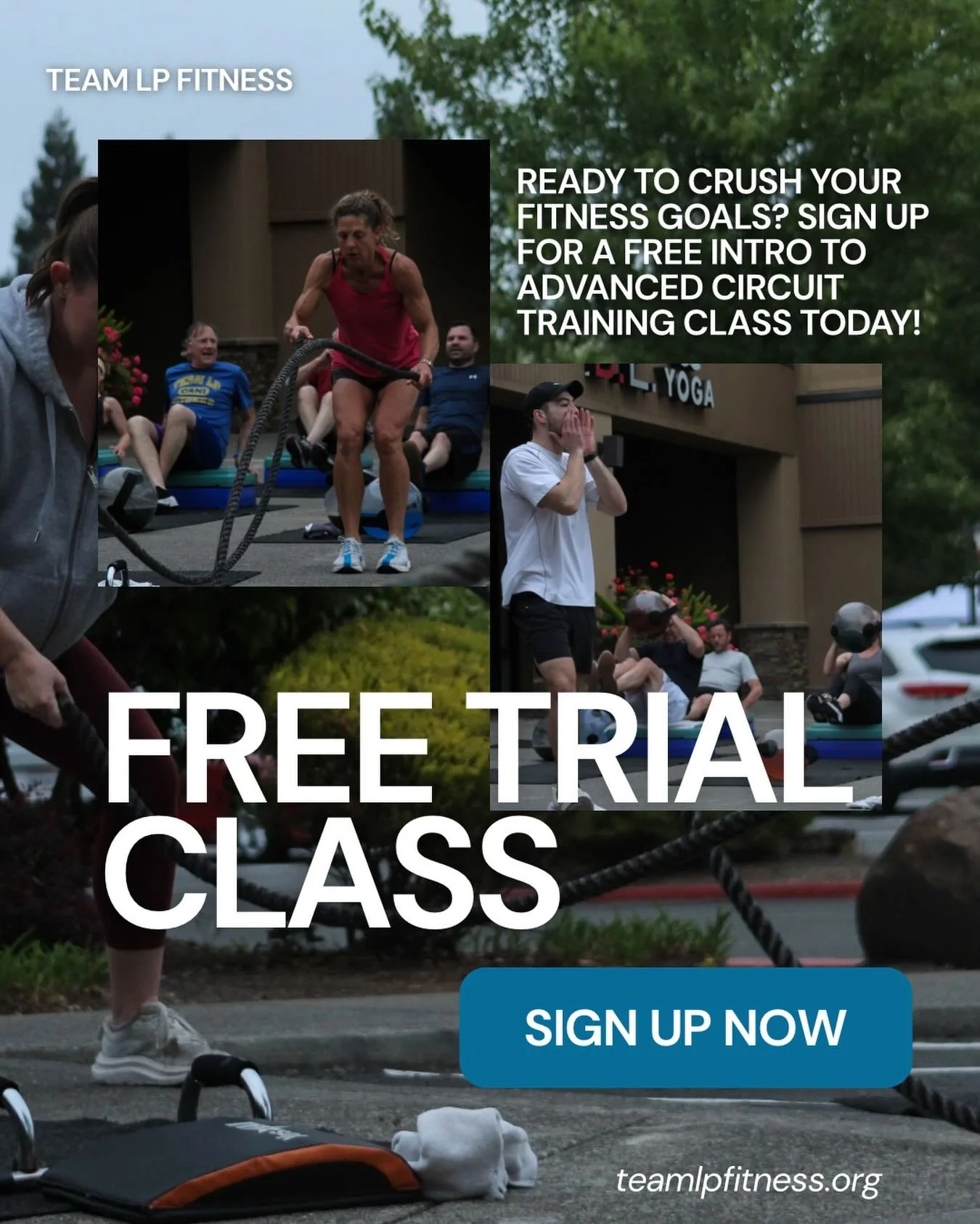 Ready to level up? 💪🏻 Try us out for FREE

Start with our intro to advanced circuit training class designed to give you a feel for our workouts, Coach, and community before committing to our daily classes. 

Join us Saturday&rsquo;s at 8:45 AM and 
