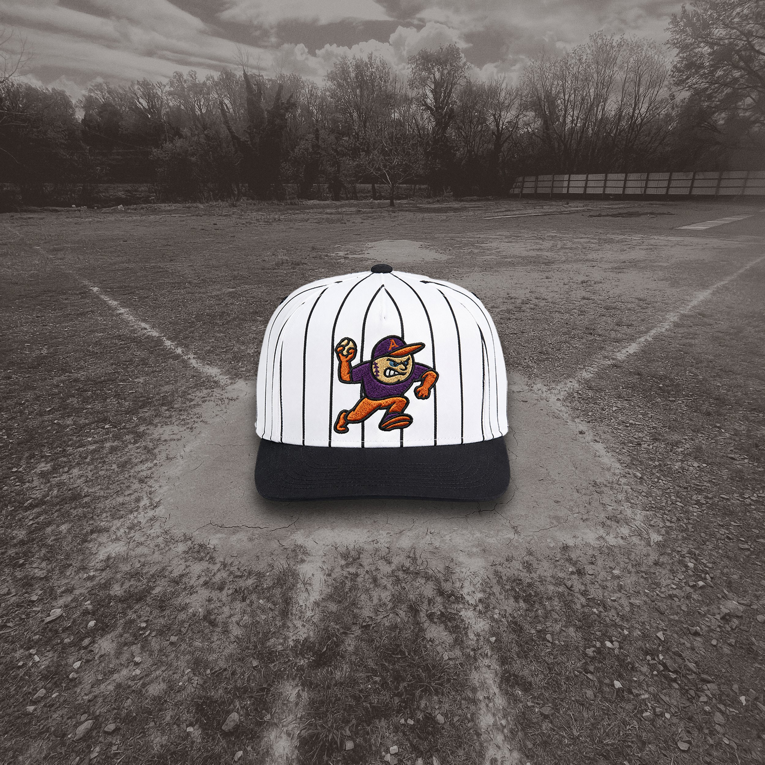 Mascot pinstripe hat