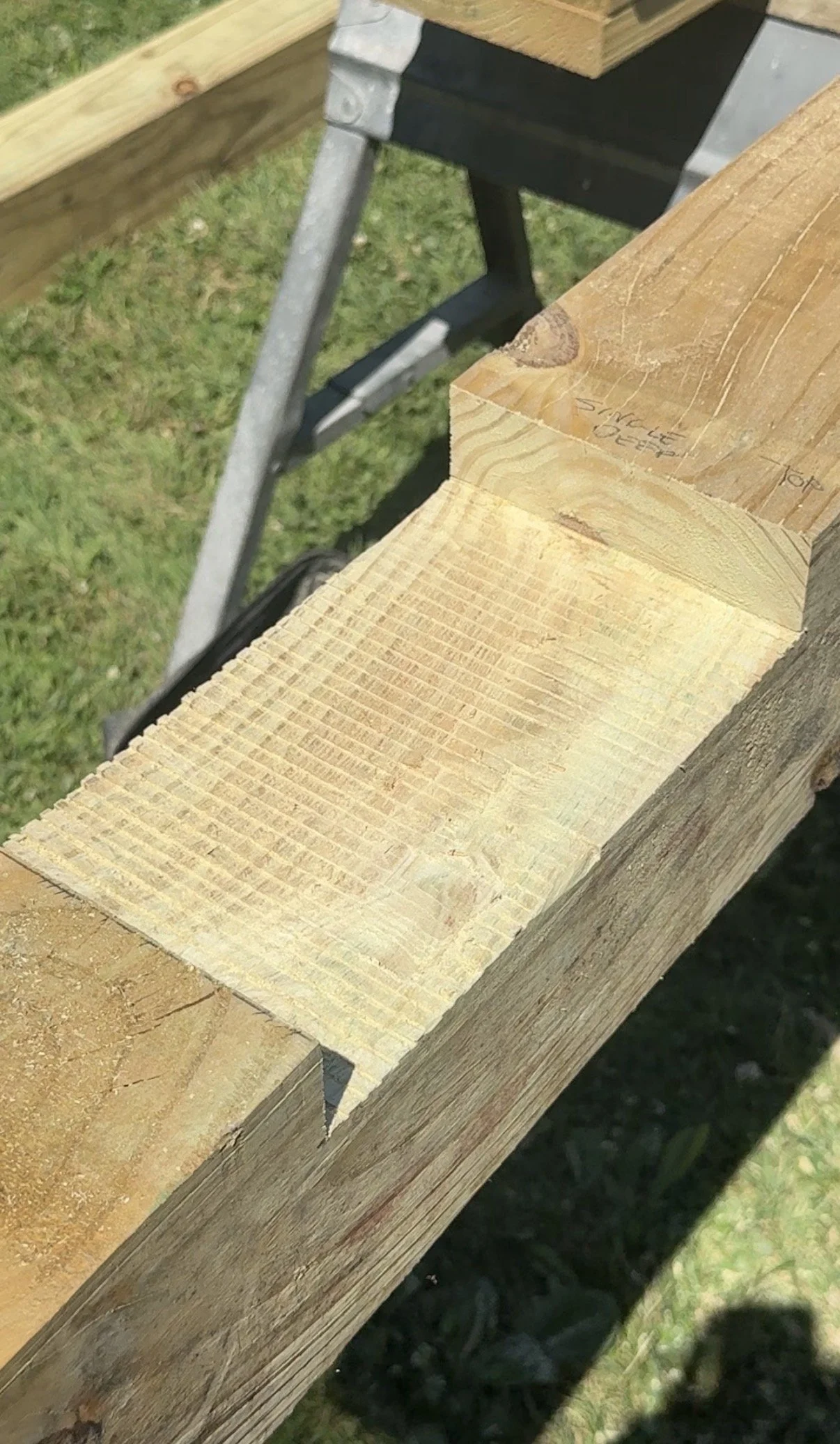 Checkout Cuts Explained: Why Notching Posts Creates Stronger, Longer-Lasting Outdoor Structures