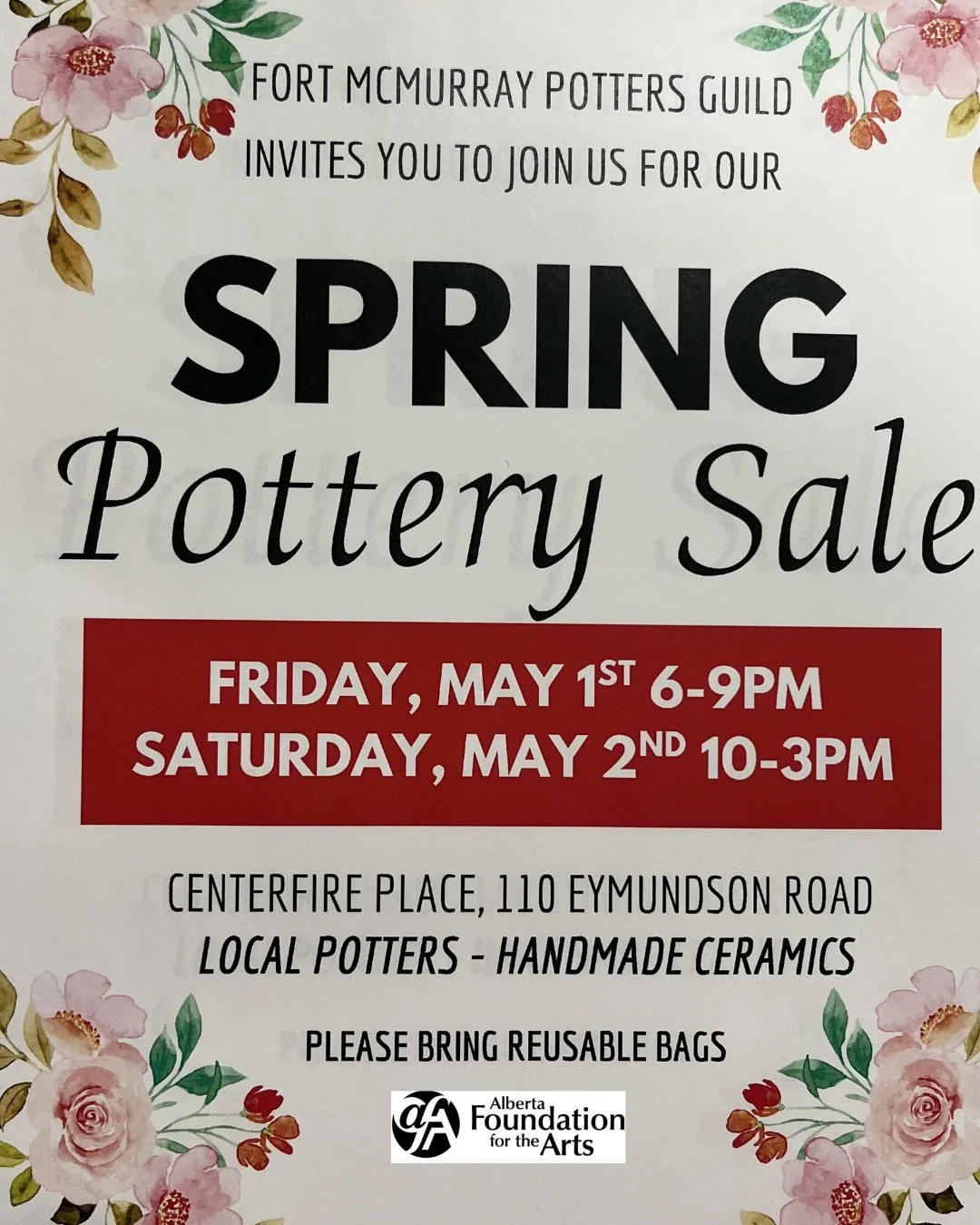 Spring Pottery Sale