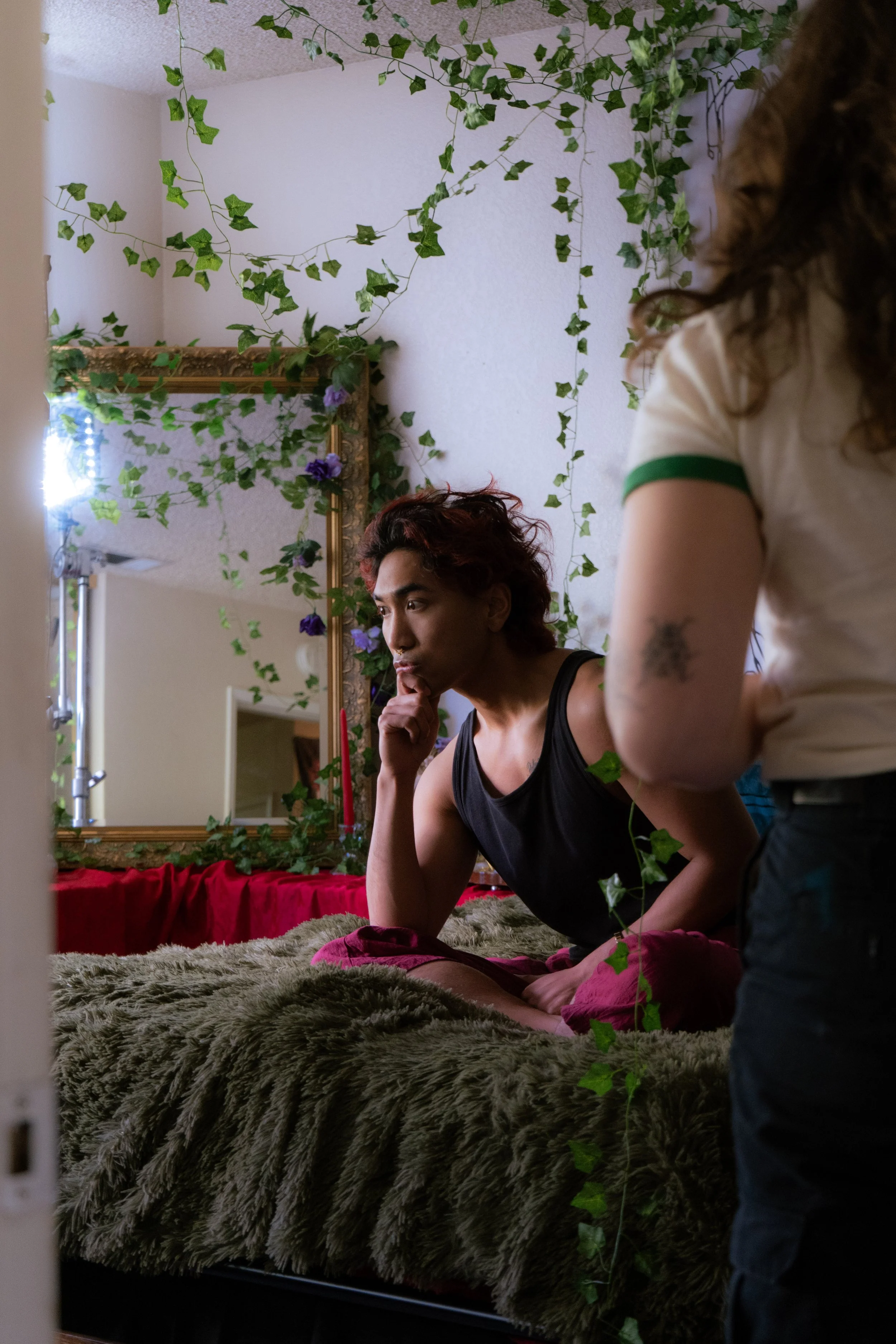 BTS for "Leaves in Spring" (7)