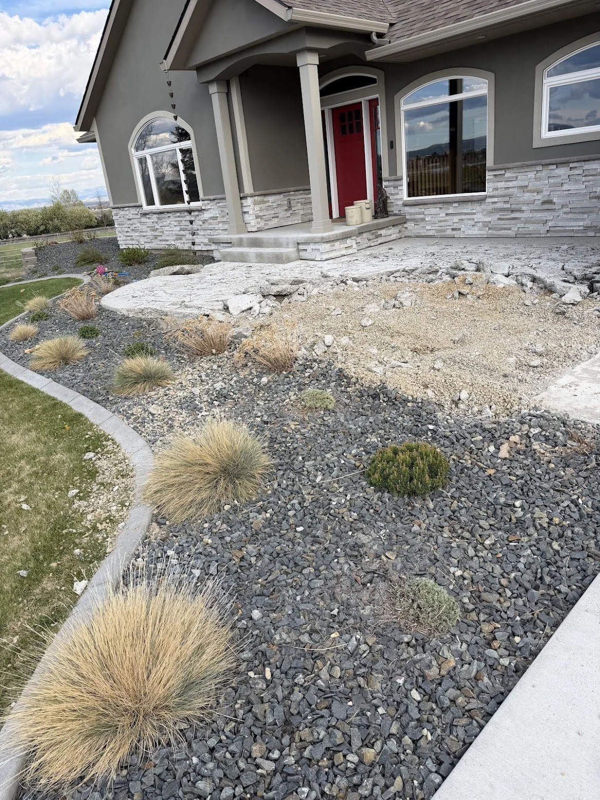 Helena Concrete Driveway Demo