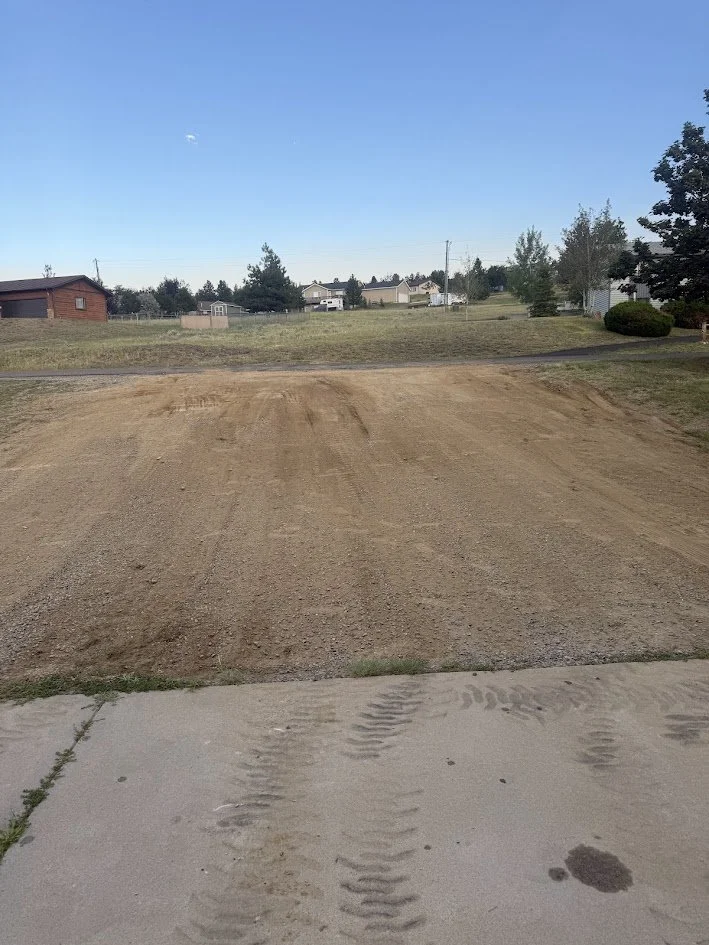 Drive way repair and finish