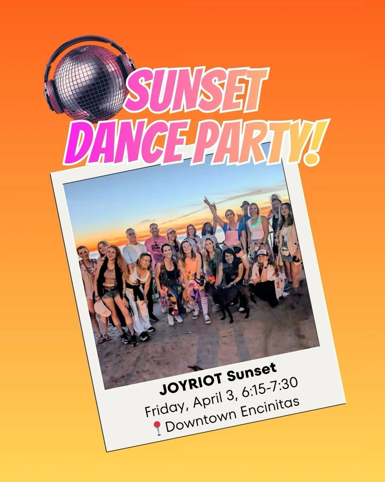 Meet us where the sun goes down and let&rsquo;s dance ourselves into the weekend. Link in bio for tickets. Or comment JOYRIOT below for the link!