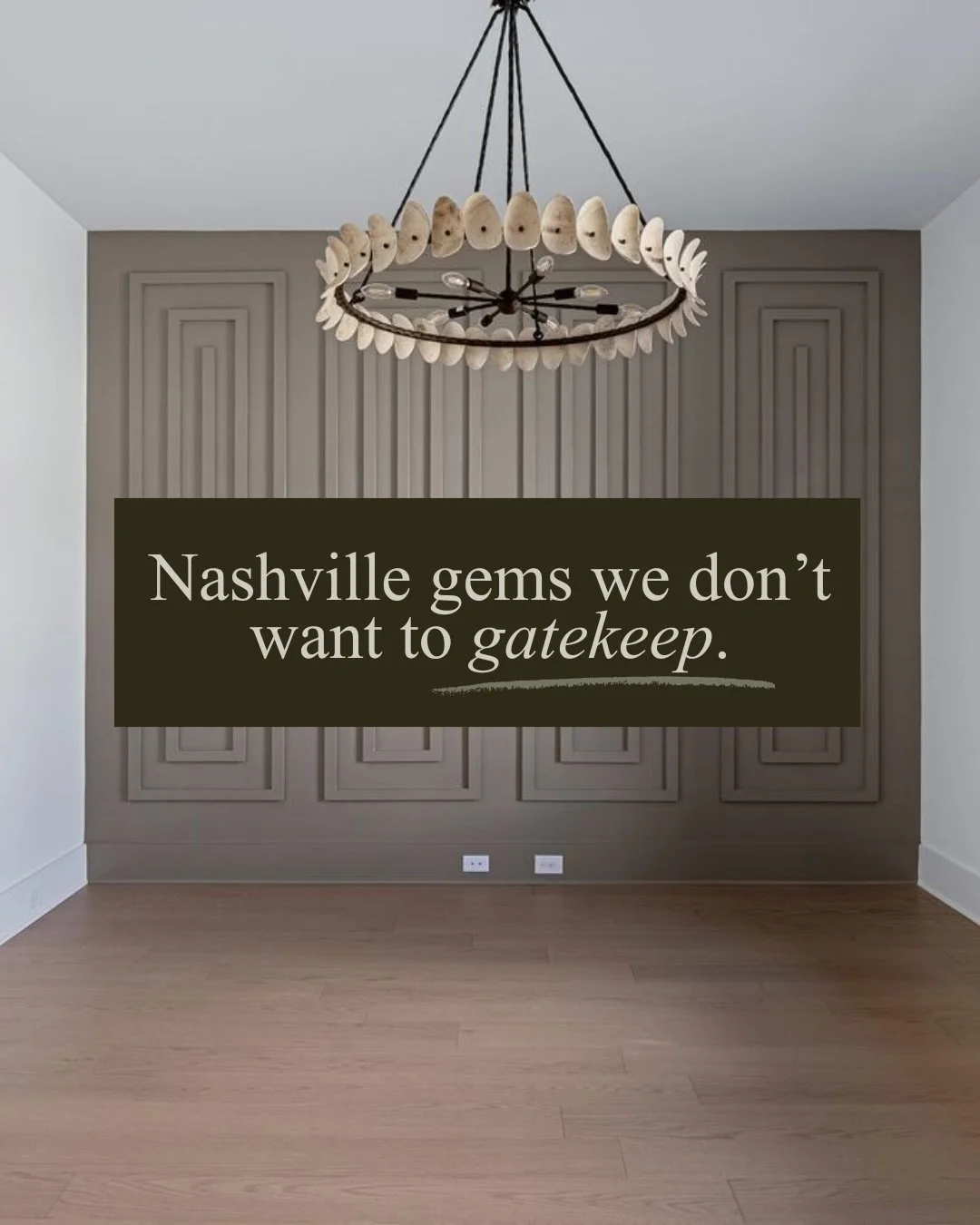 Our favorite hidden gems around Nashville&mdash;curated by True South Estate.

From scenic brunch spots and cozy coffee runs to live music, outdoor patios, and interactive date nights, these are the places we keep coming back to.

Whether you&rsquo;r
