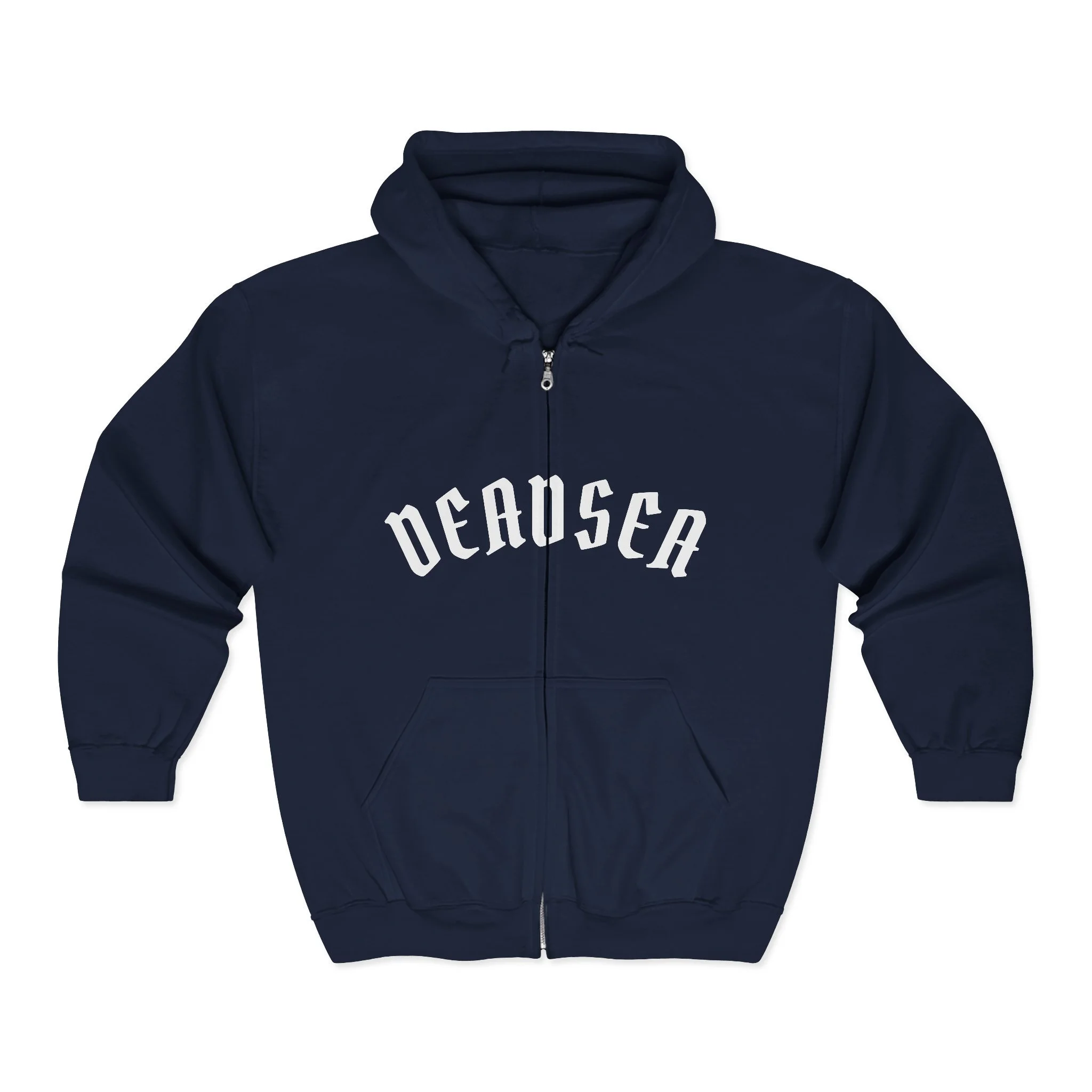 Unisex Dead Sea Full Zip Sweatshirt