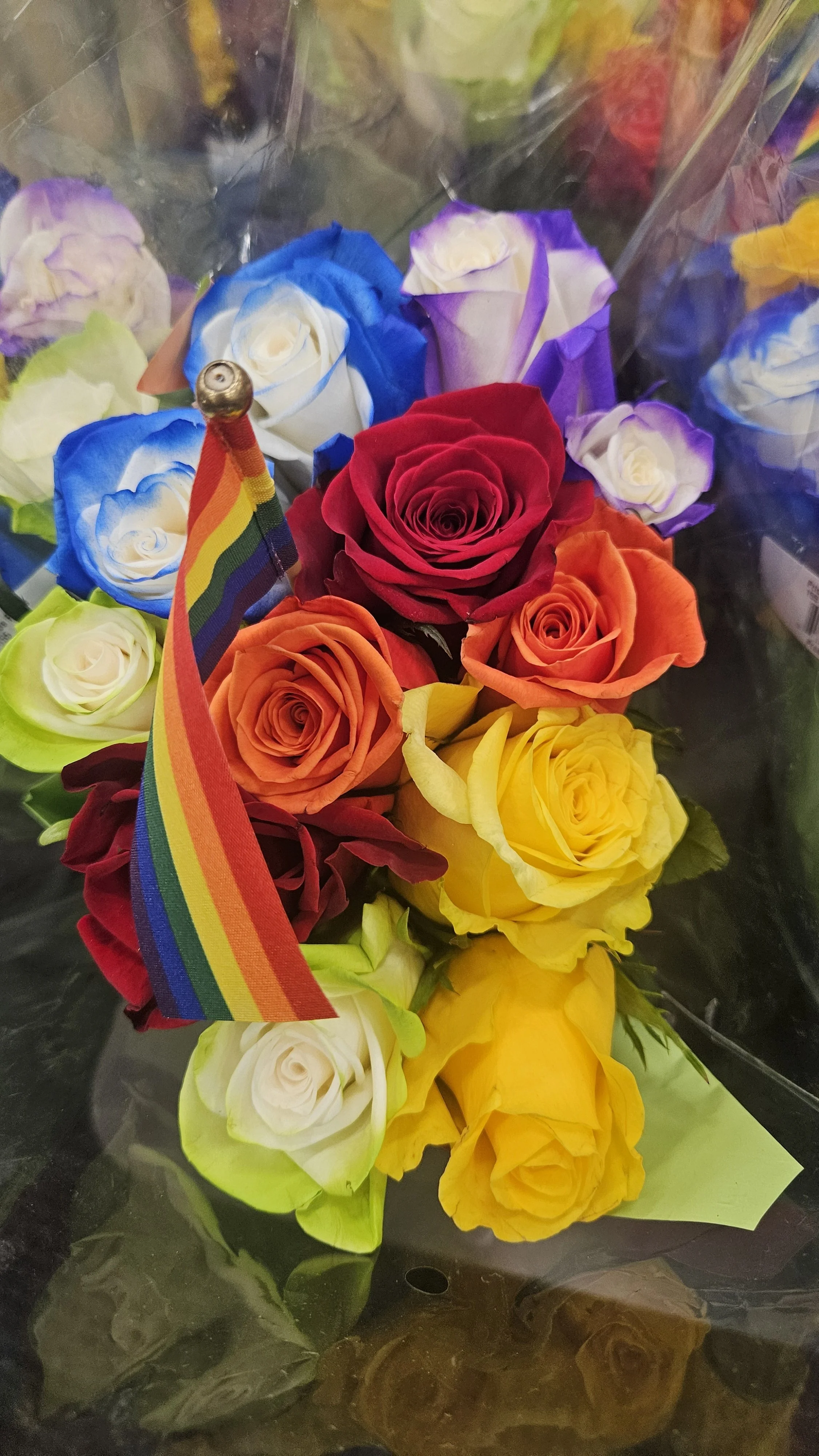 Rainbow bouquet