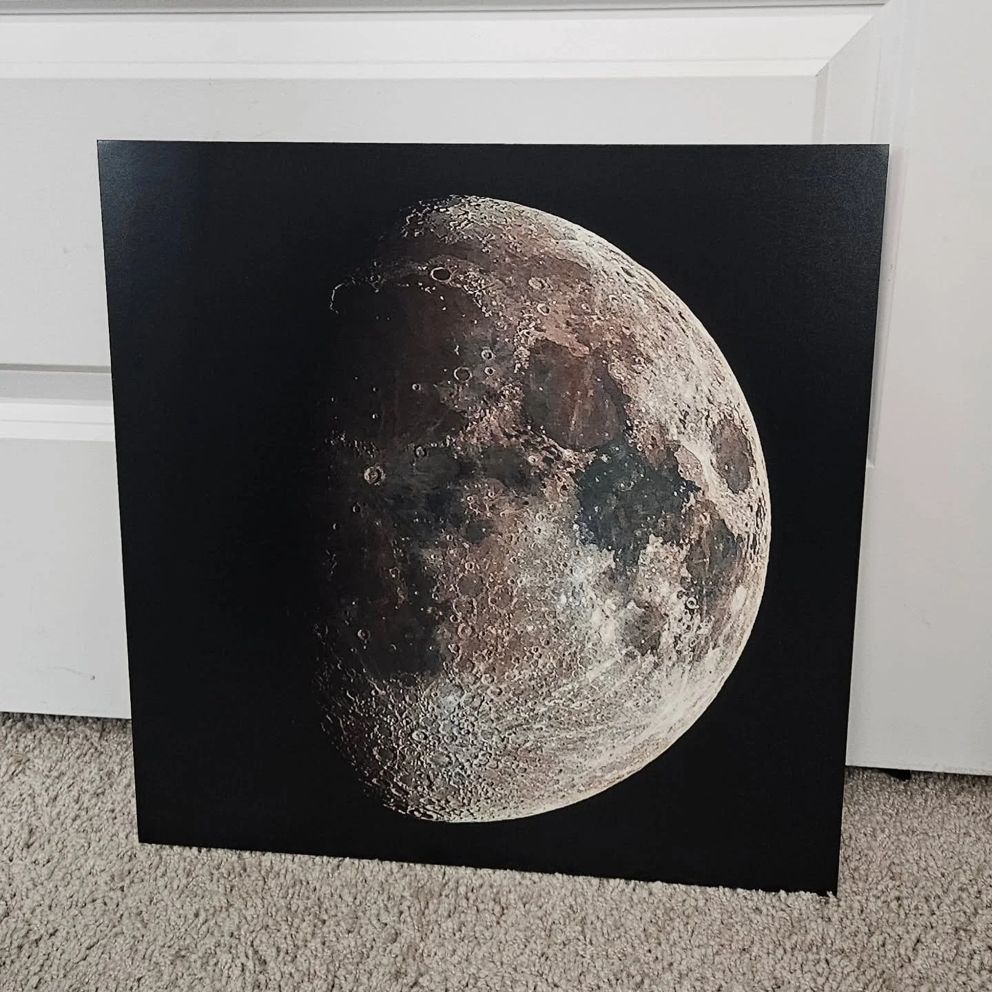 Shout-out to @bayphotolab for quality work! These are my own photos taken with my SeeStar S50 &amp; printed on one of my newly discovered favorite mediums Gatorfoam. It's super lightweight and is hung with Command strips. At first I had my Horsehead 