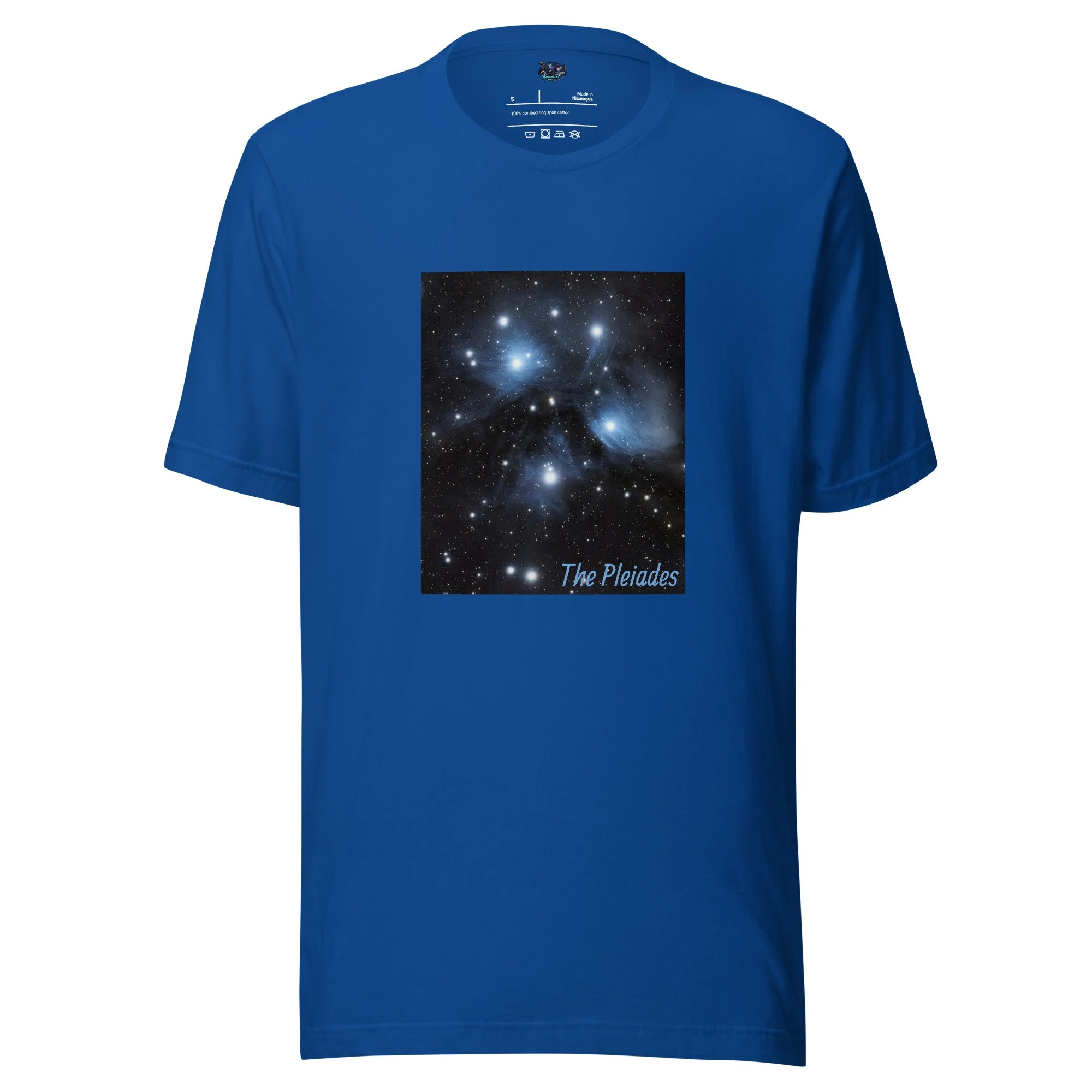 The Pleiades on unisex t-shirt