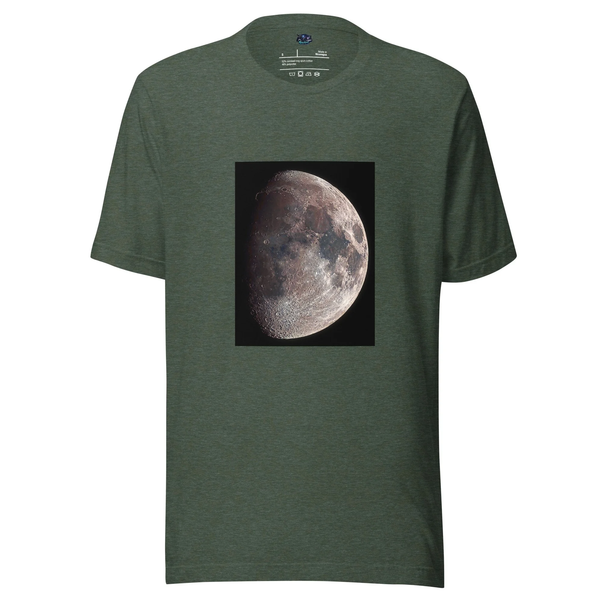 Golden Handle Mineral Moon on unisex t-shirt