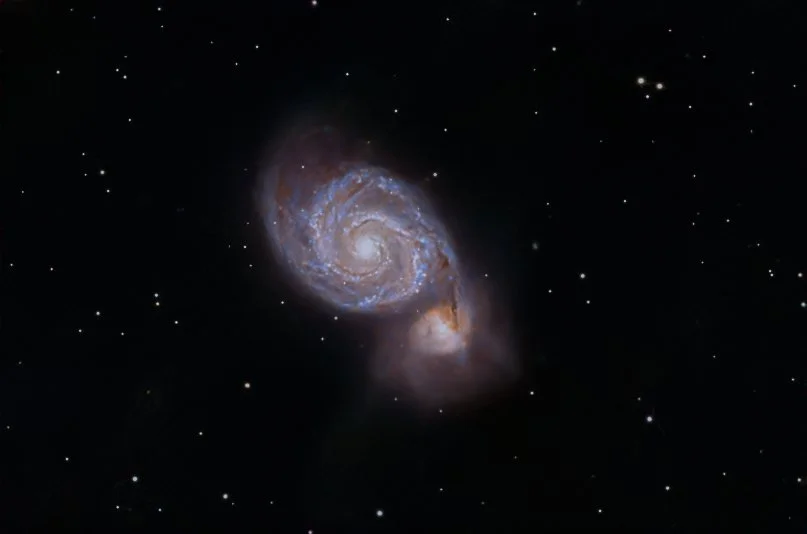 Messier 51 The Whirlpool galaxy