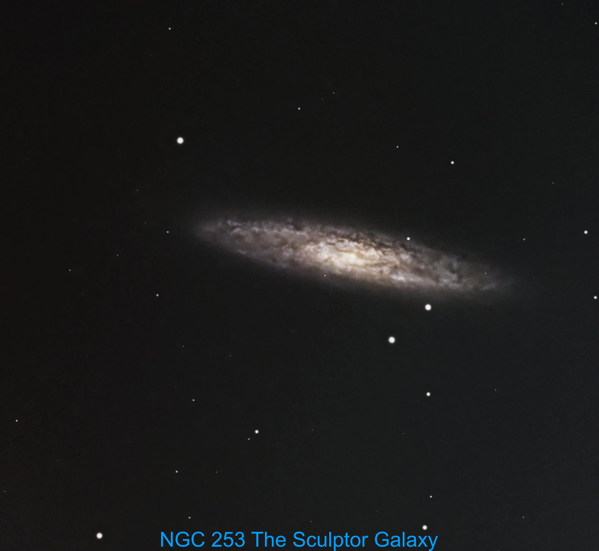NGC 253 The Sculptor Galaxy