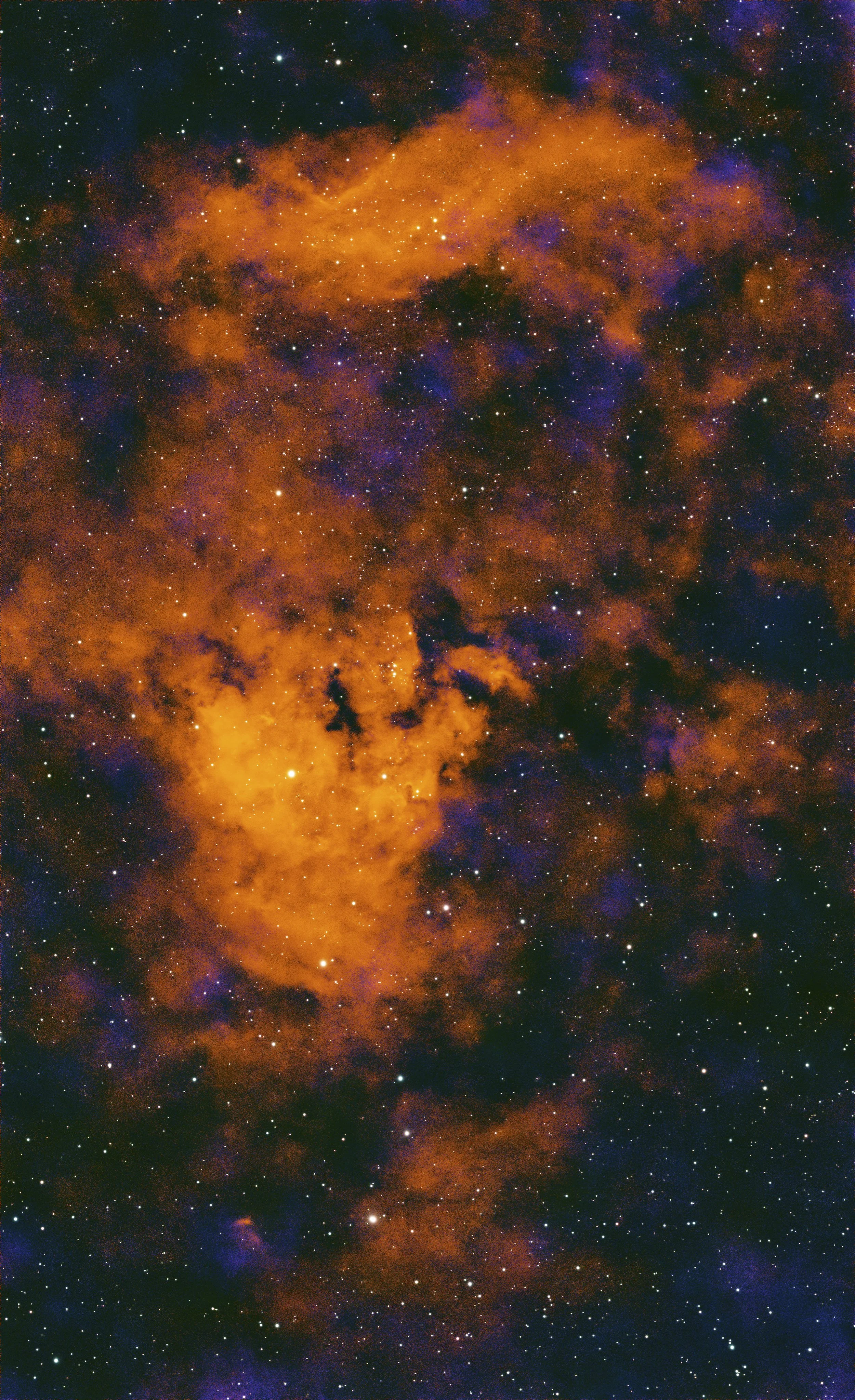 The Question Mark Nebula