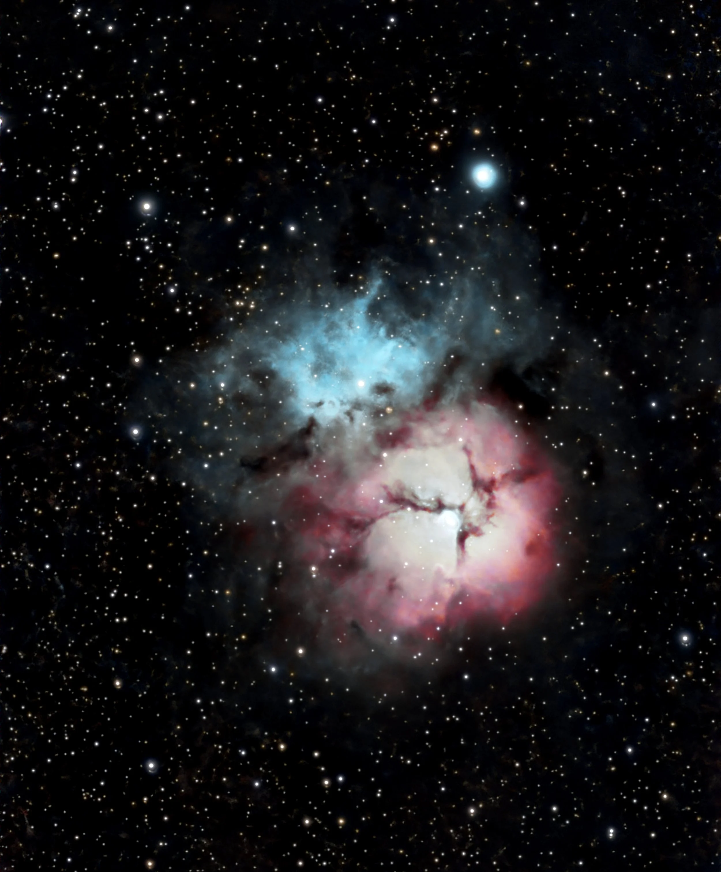 The Trifid nebula