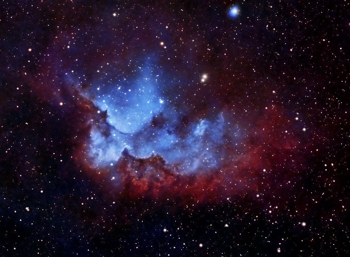 The Wizard nebula in HOO