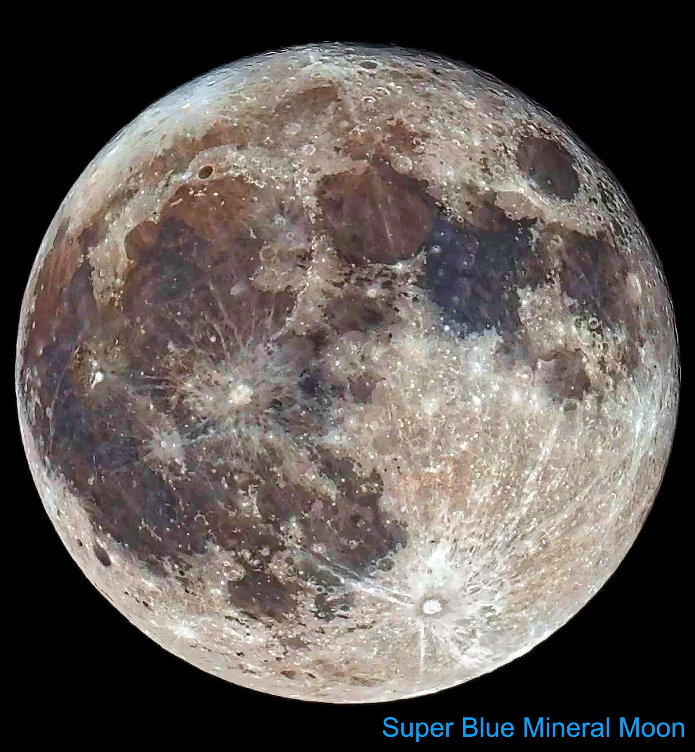 Super Blue Mineral Moon