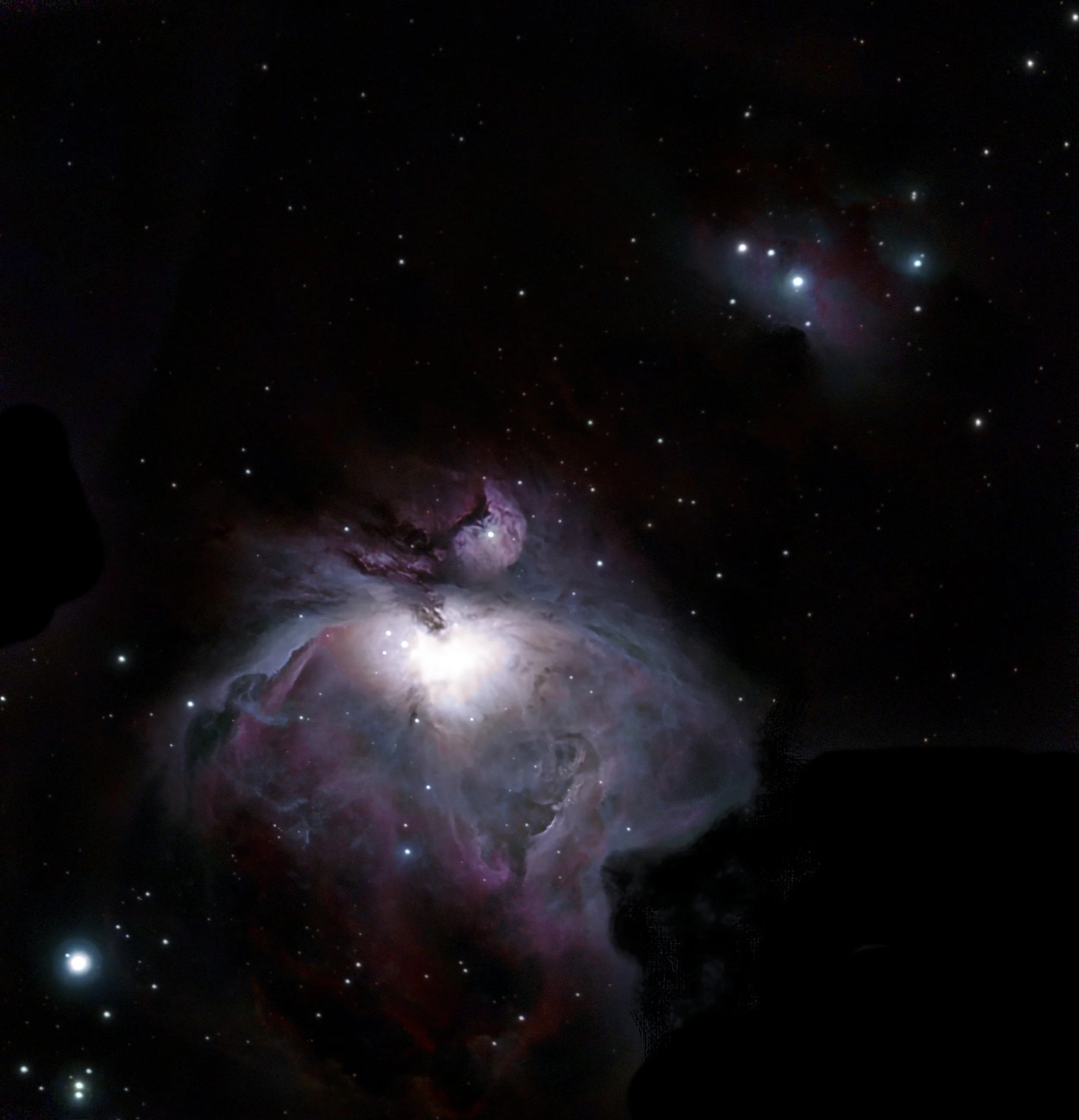 The Orion & Running Man Nebulae