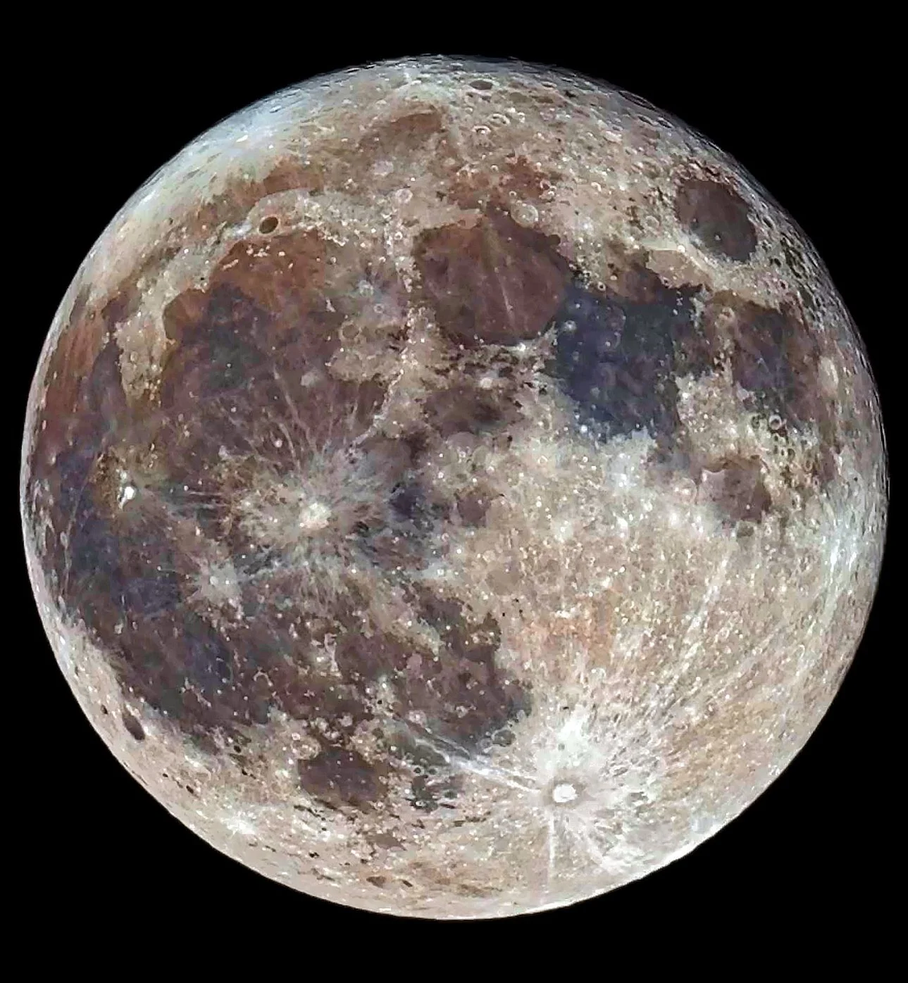 Super Blue Mineral Moon