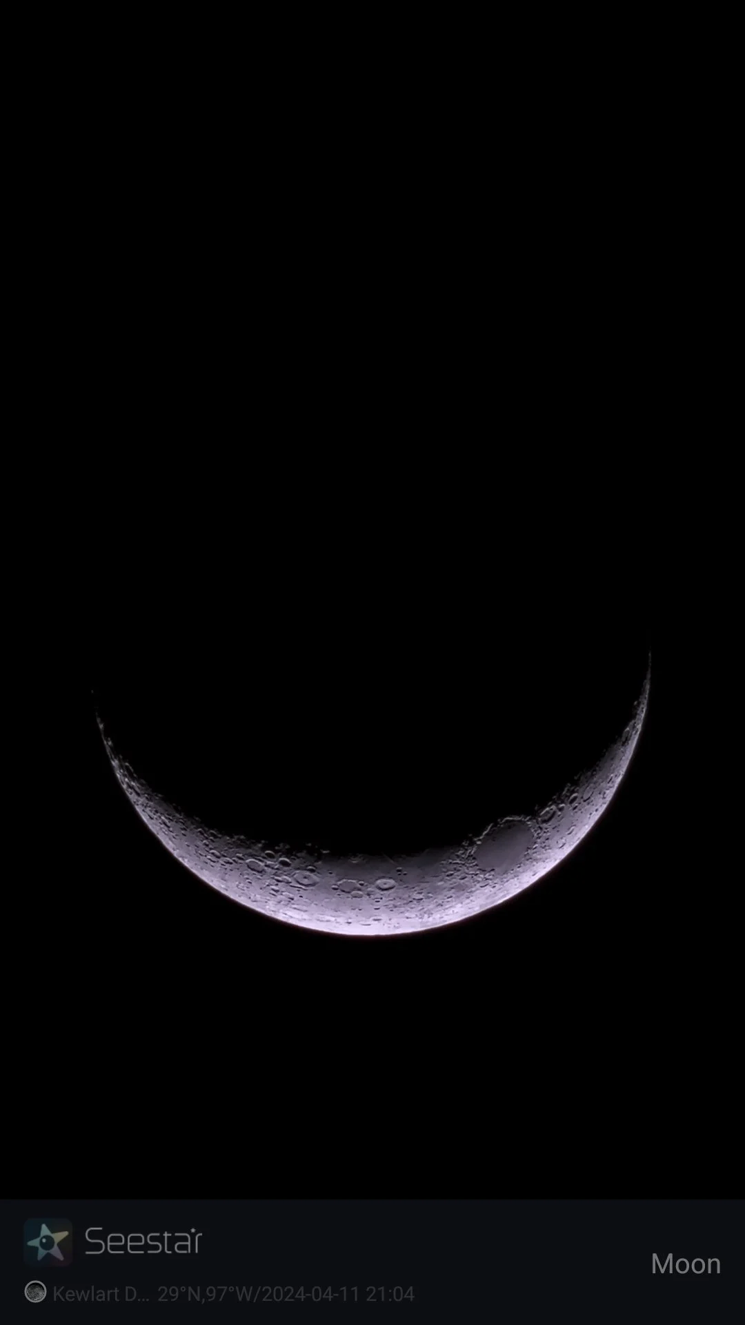 Crecent moon