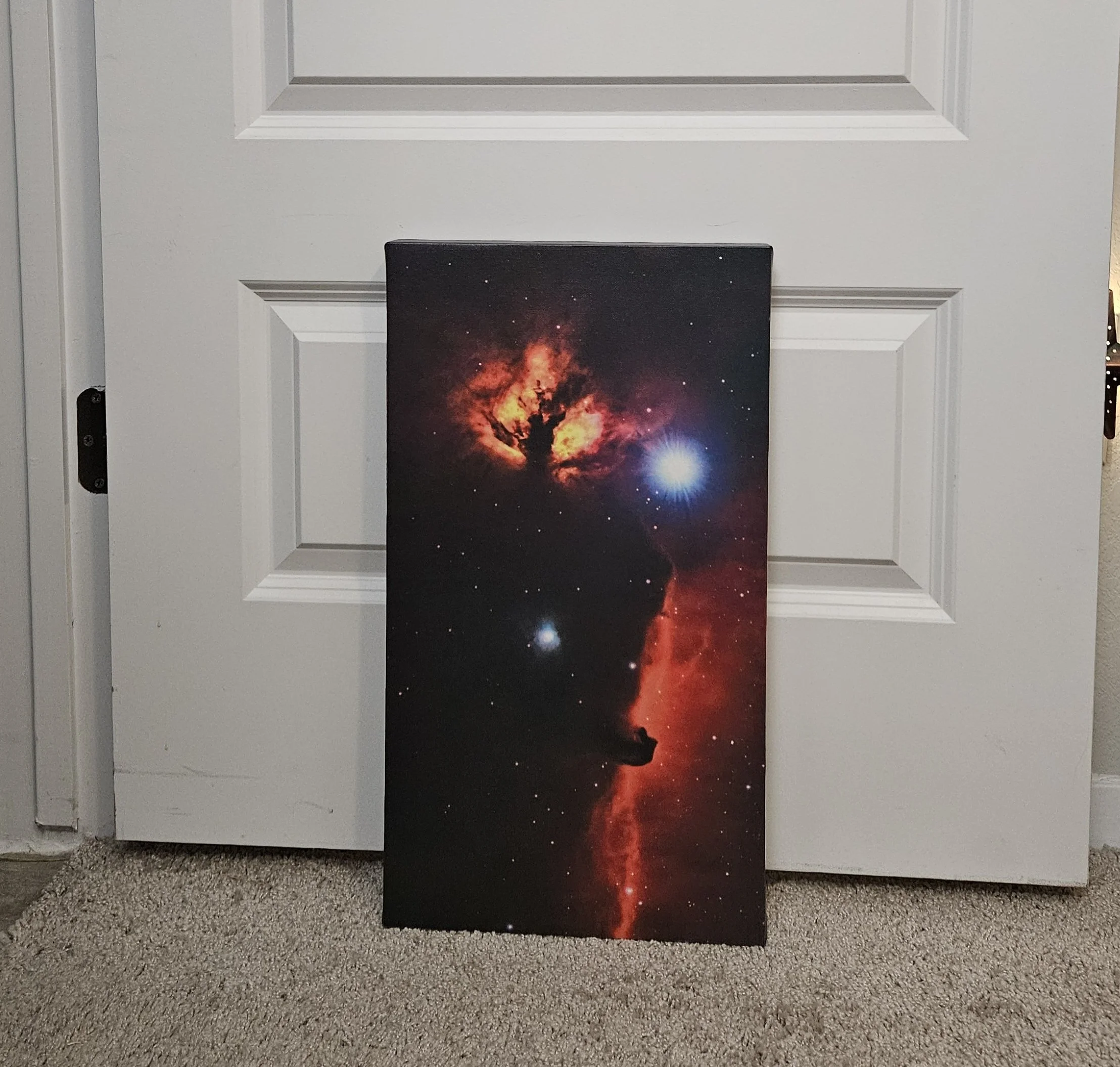 Portrait of Orion's Fiery Heart