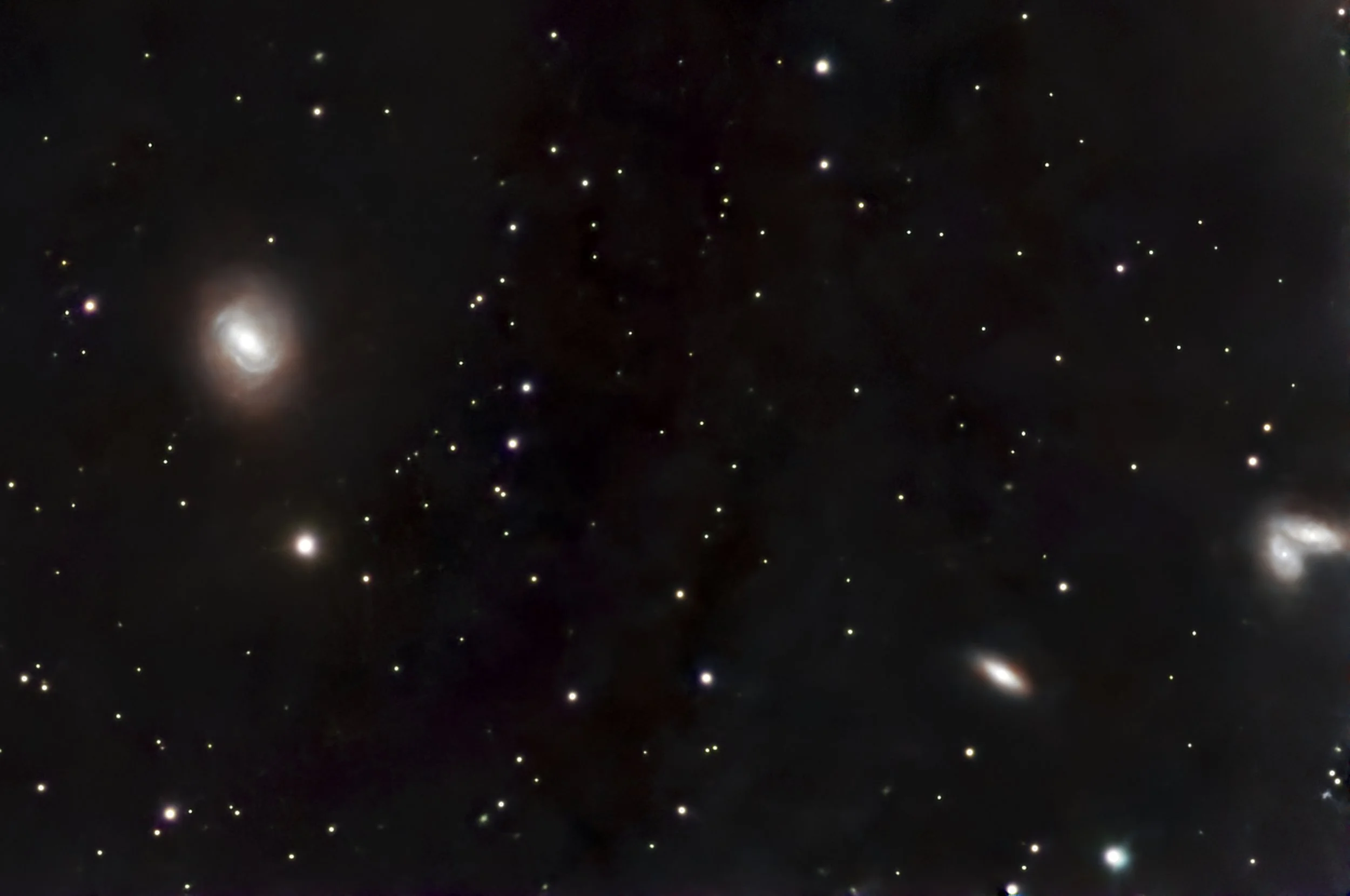 M58, NGC4564, NGC4567, NGC4568