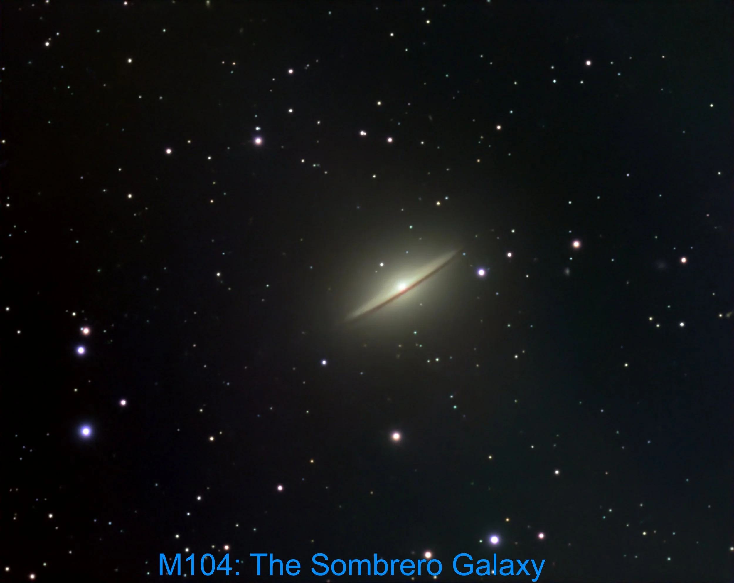 Messier 104 The Sombrero Galaxy