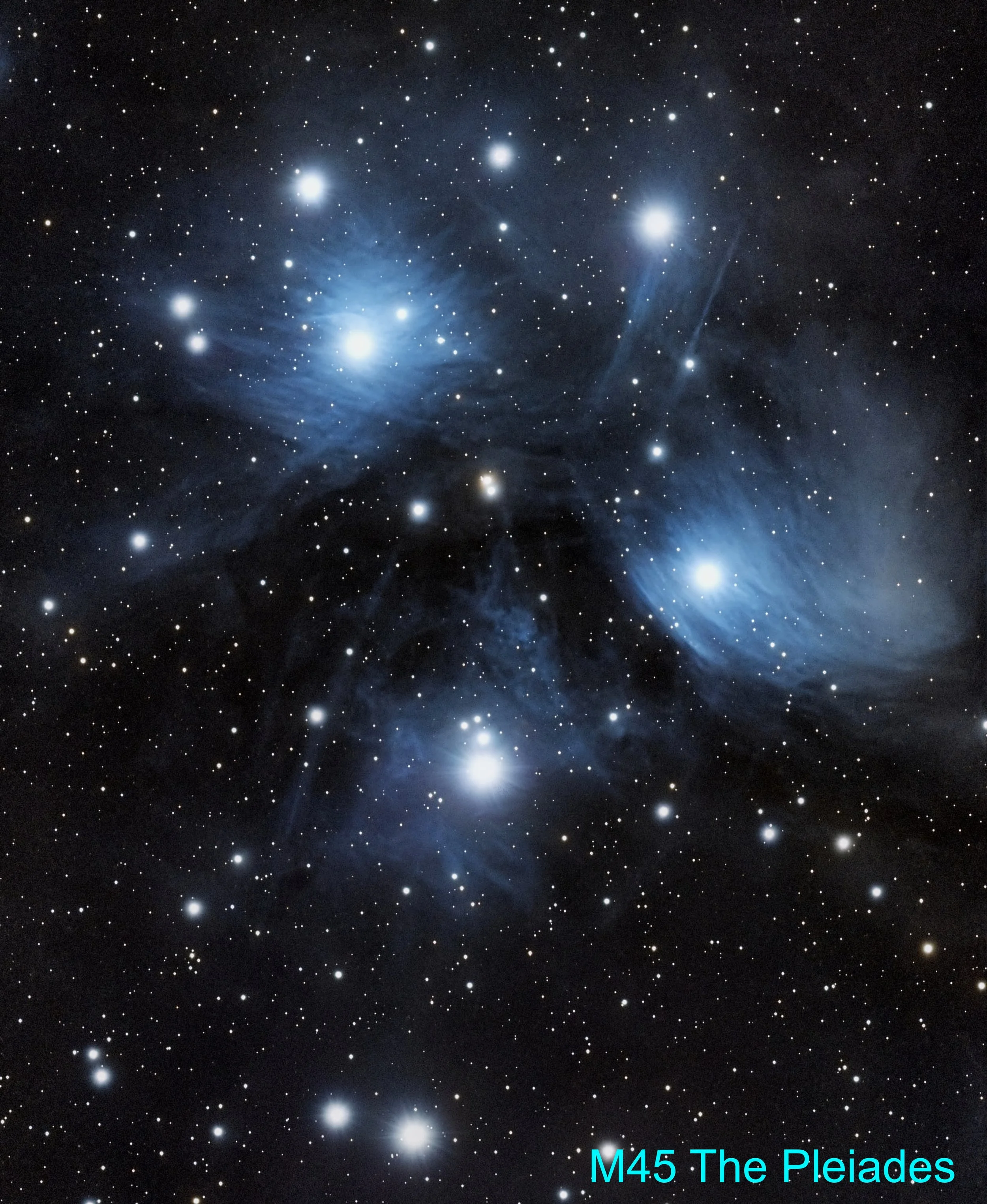 M45 The Pleiades