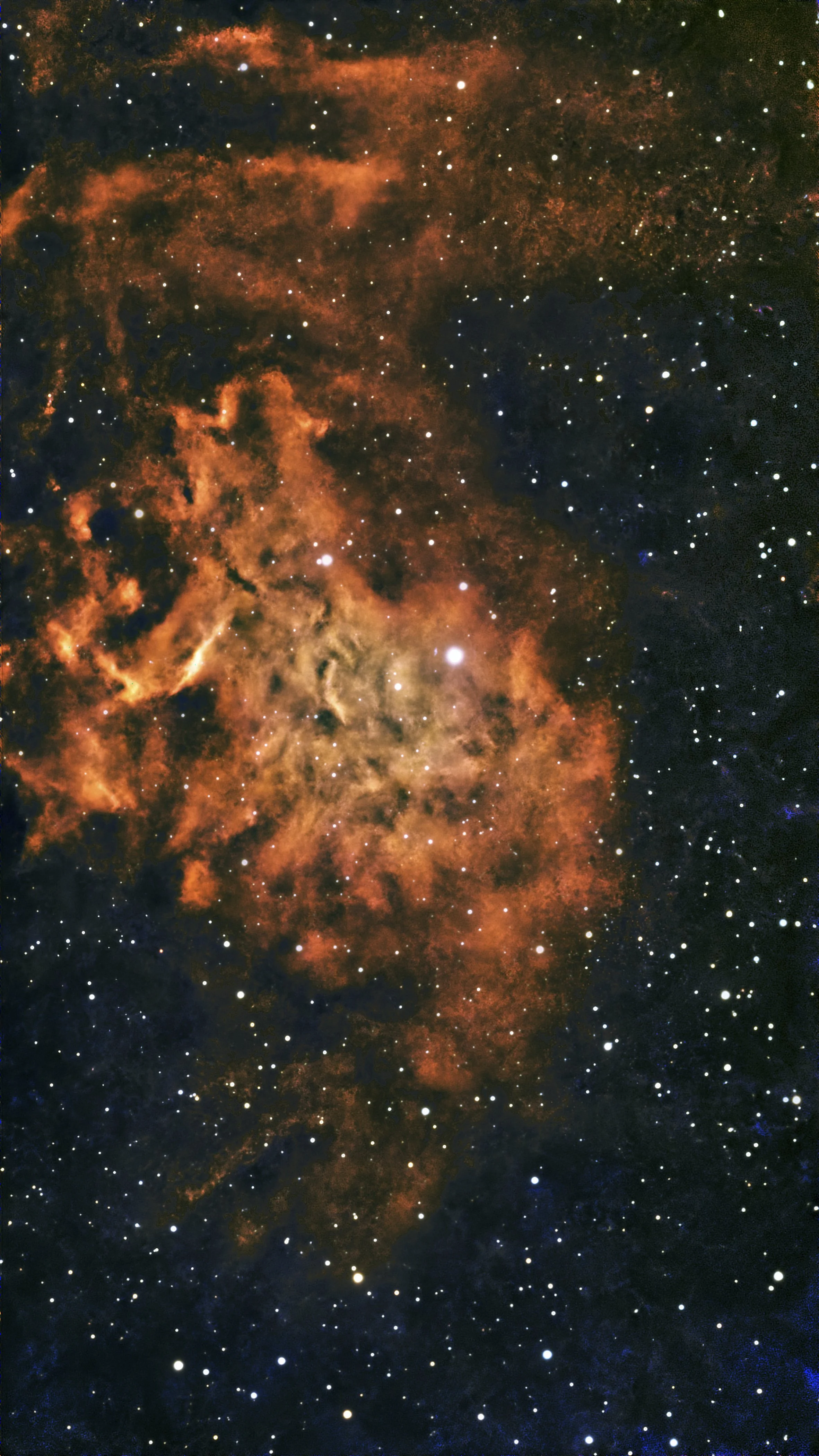Flaming Star Nebula