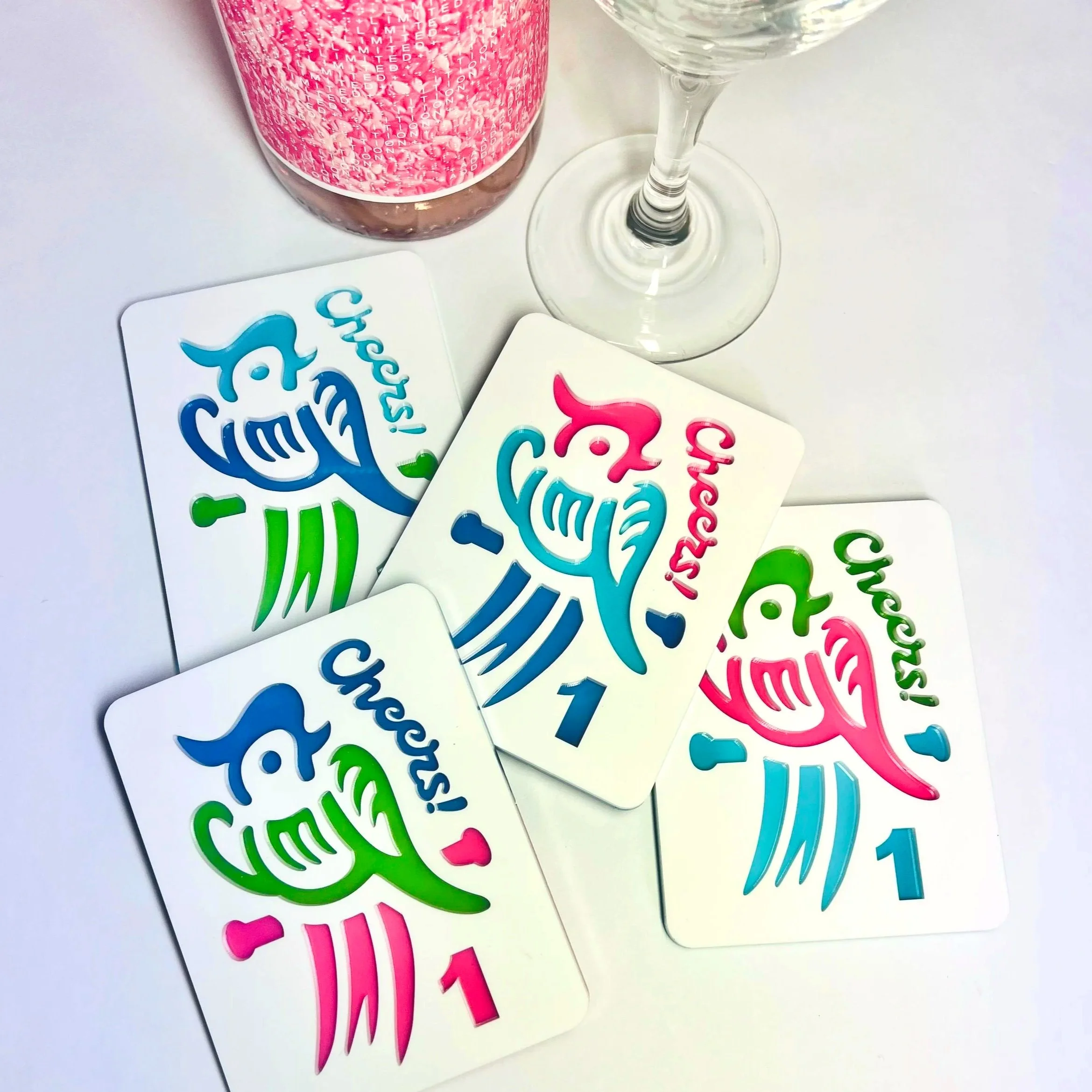 Colorful Classics: Coasters