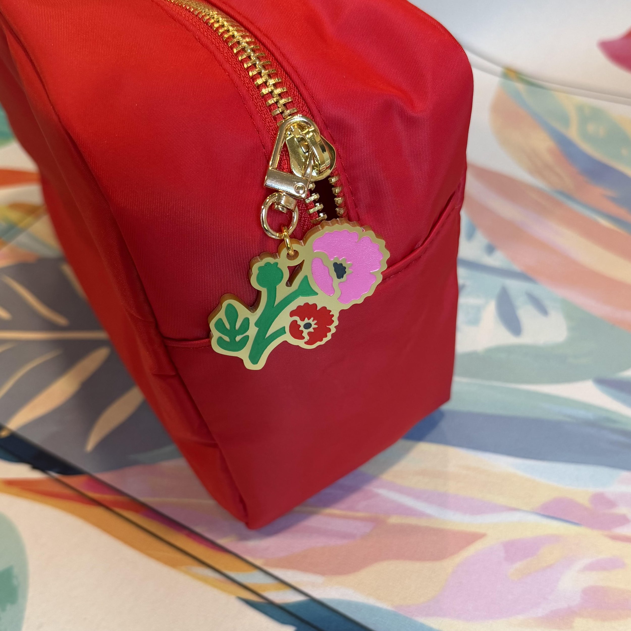 Poppy Tile Purse