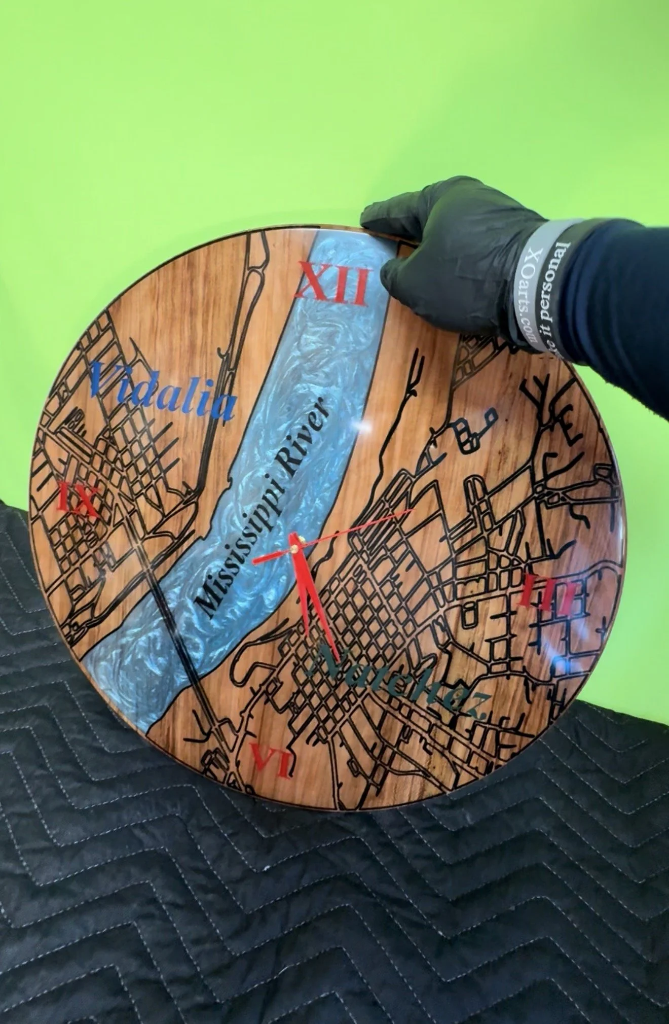 Custom Retirement Award on Real Wood