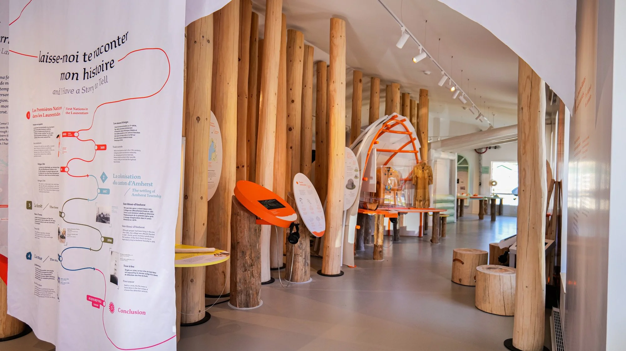 Je suis le territoire, laissez-moi vous raconter mon histoire | Exposition permanente