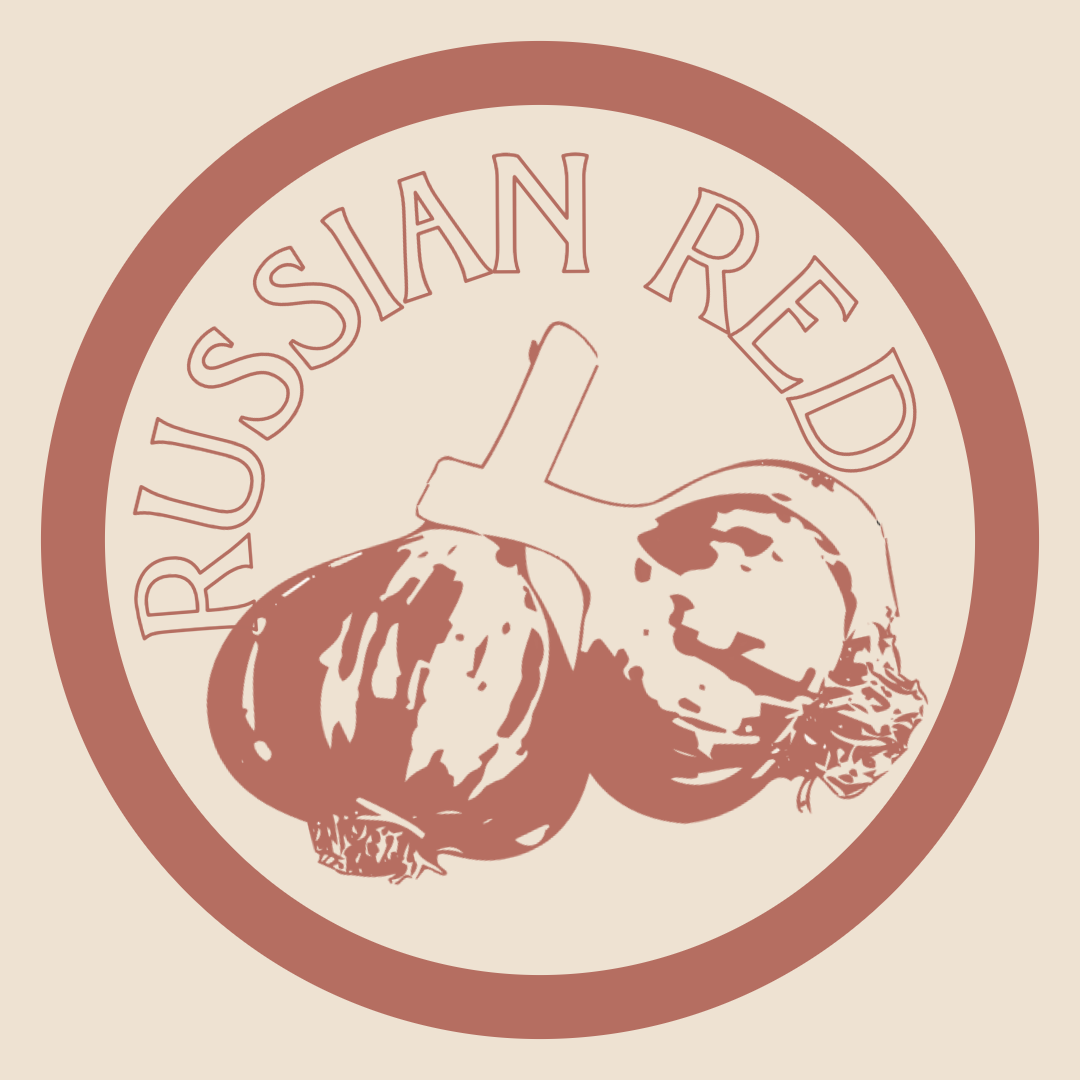 Organic Russian Red Garlic