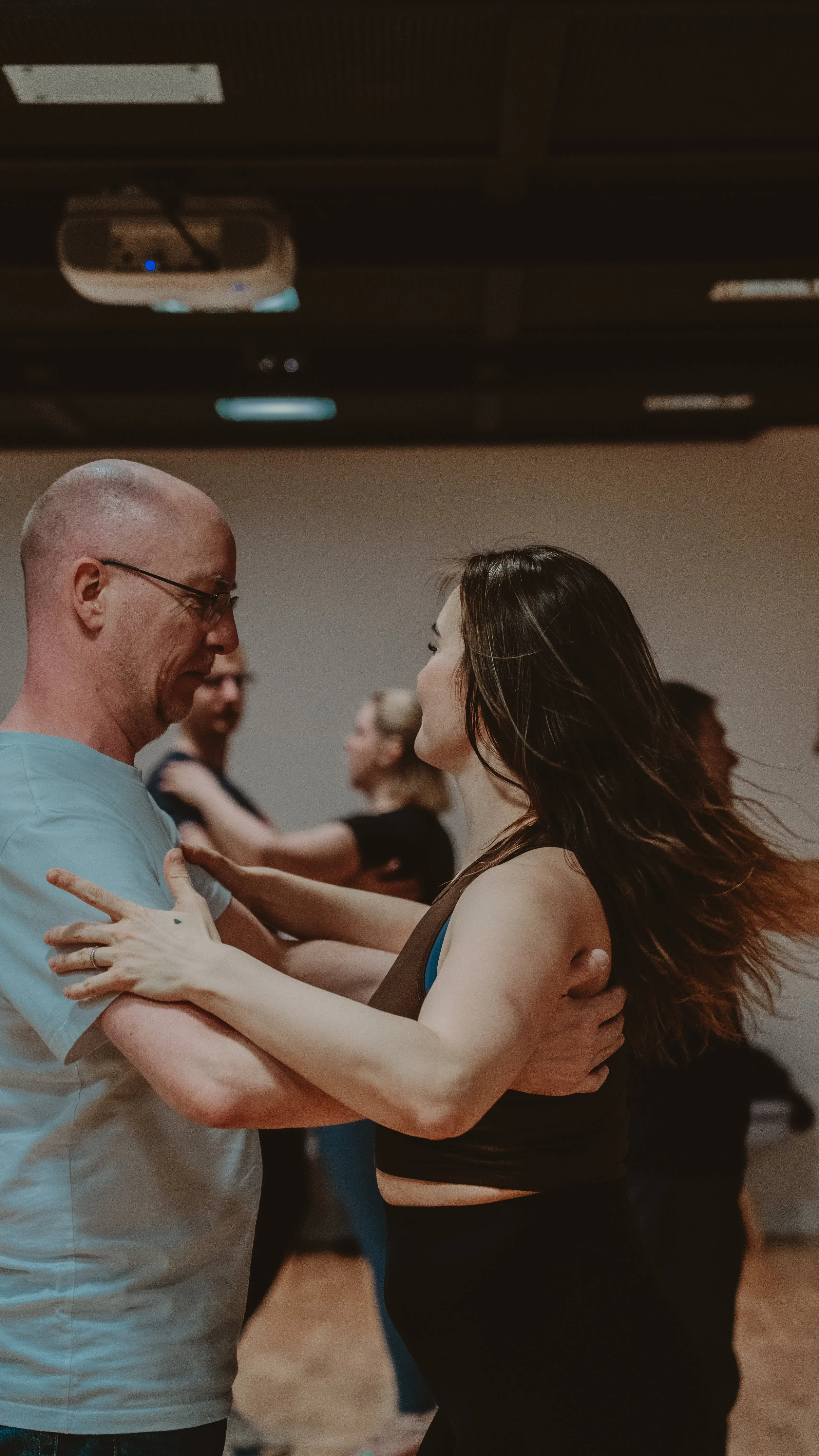 Alma La Base and Patrick teaching together in Zurich on Friday