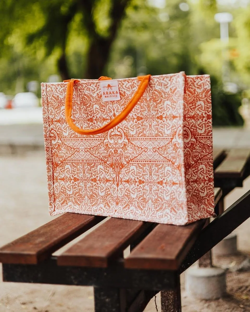 Viya Tote bag Peach Orange