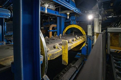 Advanced manufacturing equipment used in modern metalcasting.