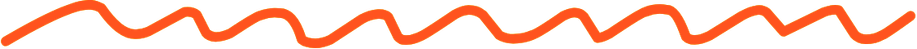 Decorative orange zigzag divider.