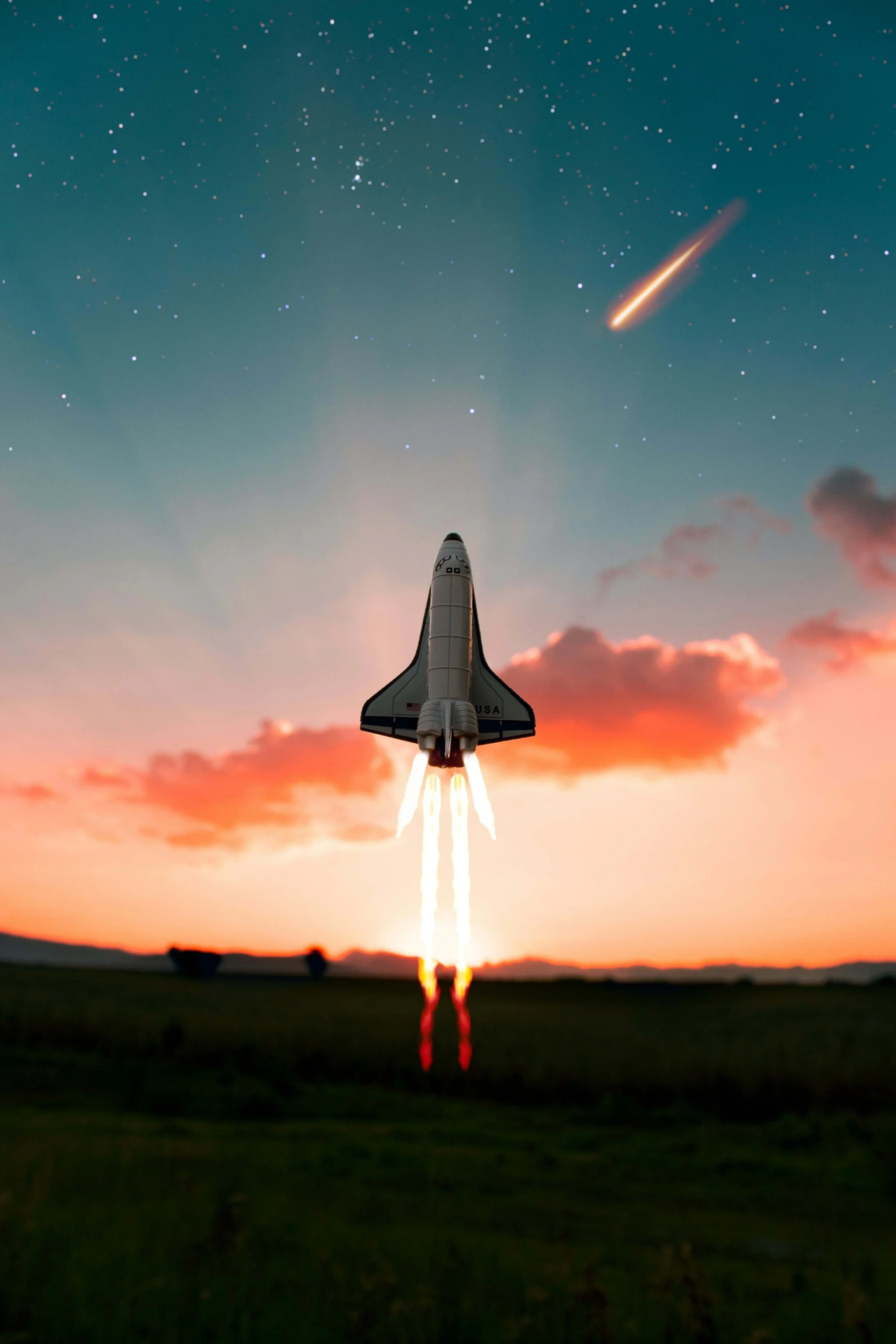 Rocket launch powered by precision metalcasting components.
